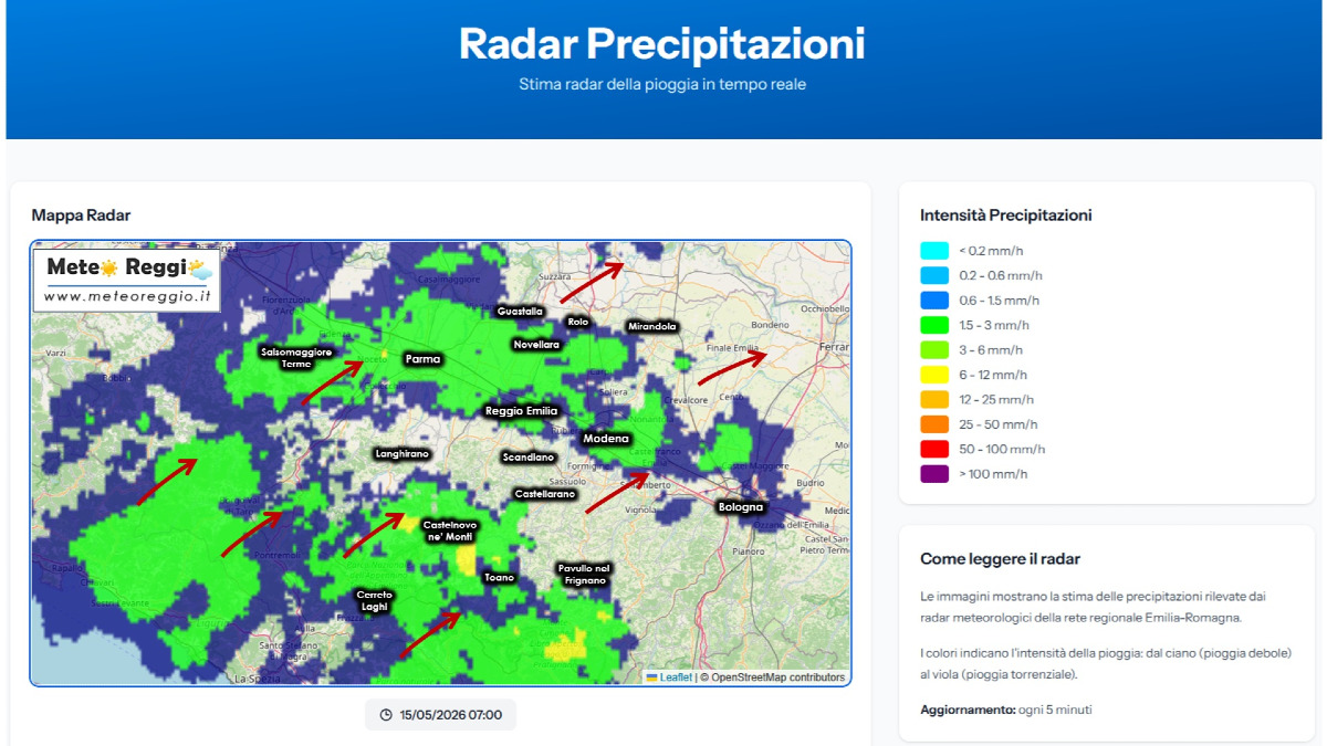 Bollettino meteo delle 07:50 - Piogge deboli e qualche fiocco in altissima montagna