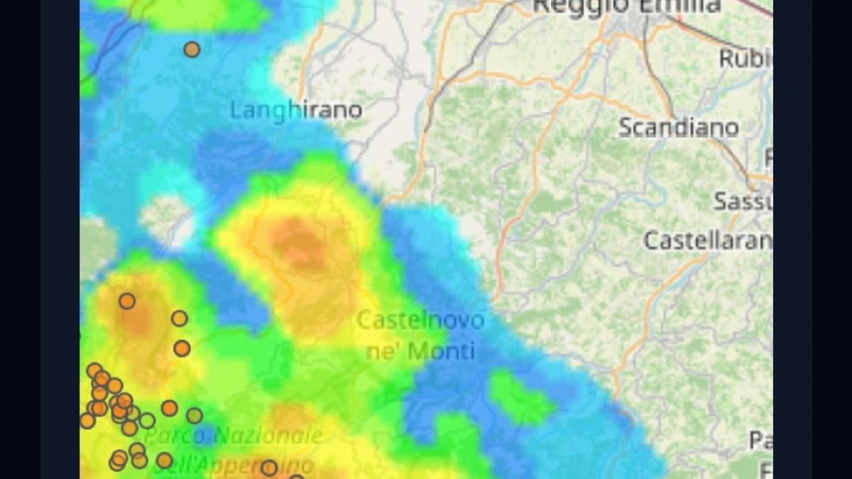 Bollettino meteo delle 15 - Temporali in Appennino 