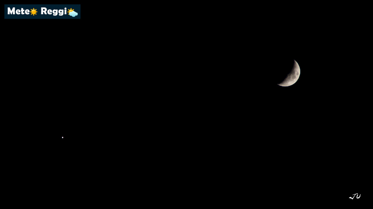 Congiunzione Luna - Giove del 22 aprile 2026