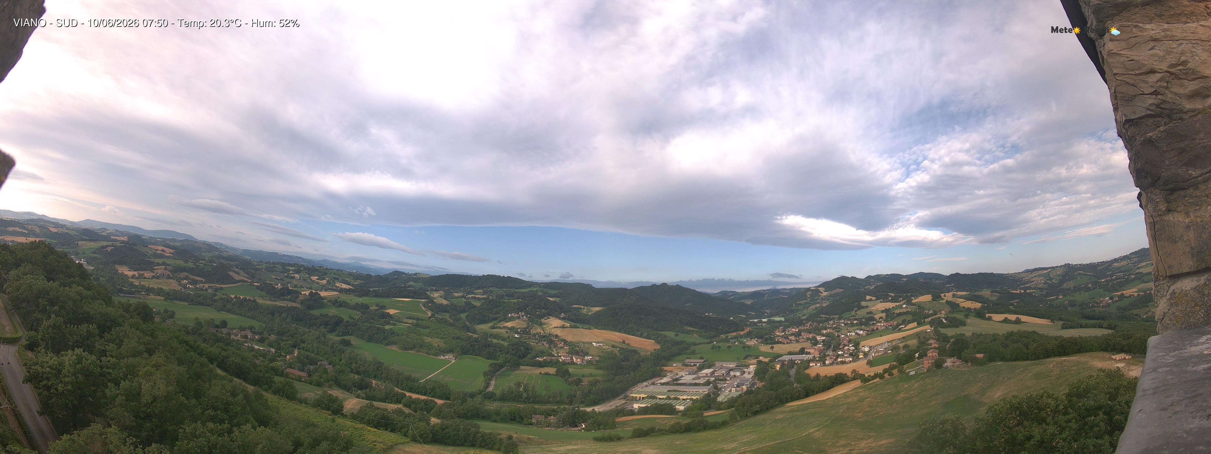 immagine della webcam nei dintorni di Scandiano: webcam Viano