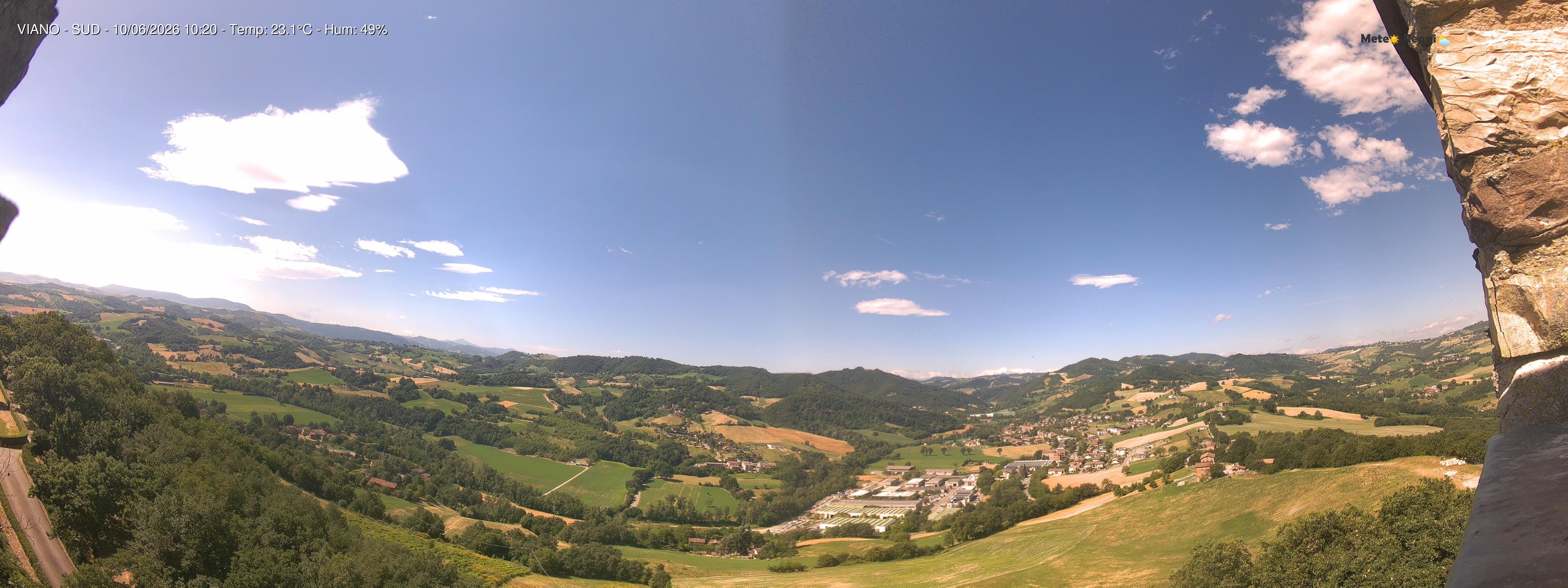 immagine della webcam nei dintorni di Reggio Emilia: webcam Viano