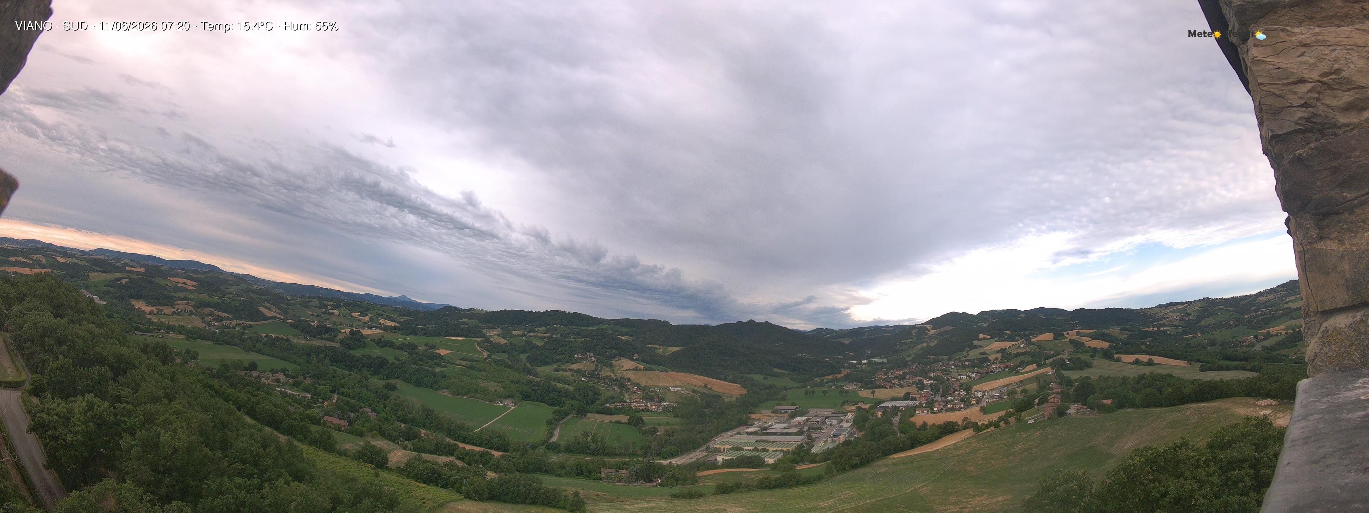 immagine della webcam nei dintorni di Sassuolo: webcam Viano