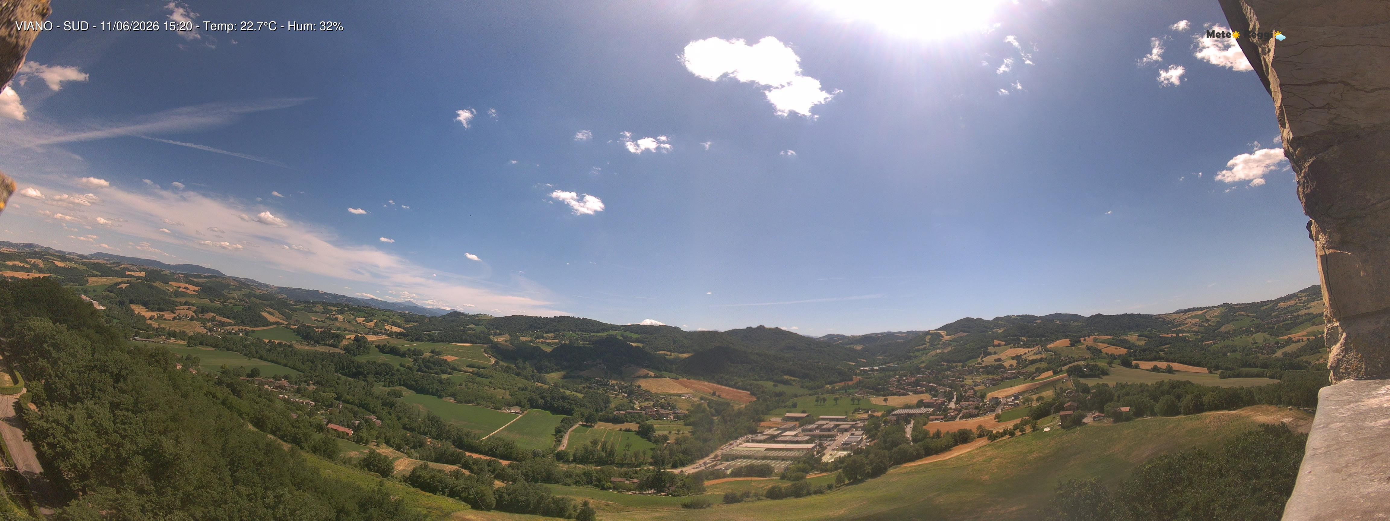 immagine della webcam nei dintorni di Reggio Emilia: webcam Viano