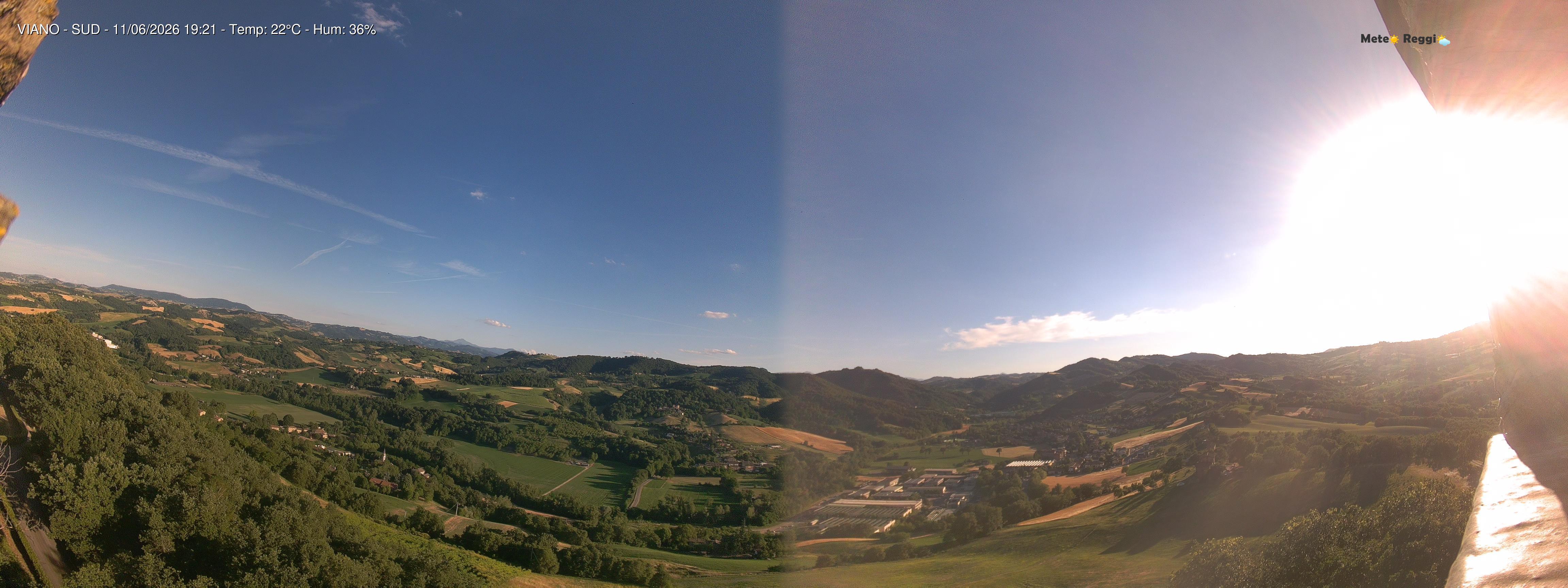 immagine della webcam nei dintorni di Castelnovo ne' Monti: webcam Viano
