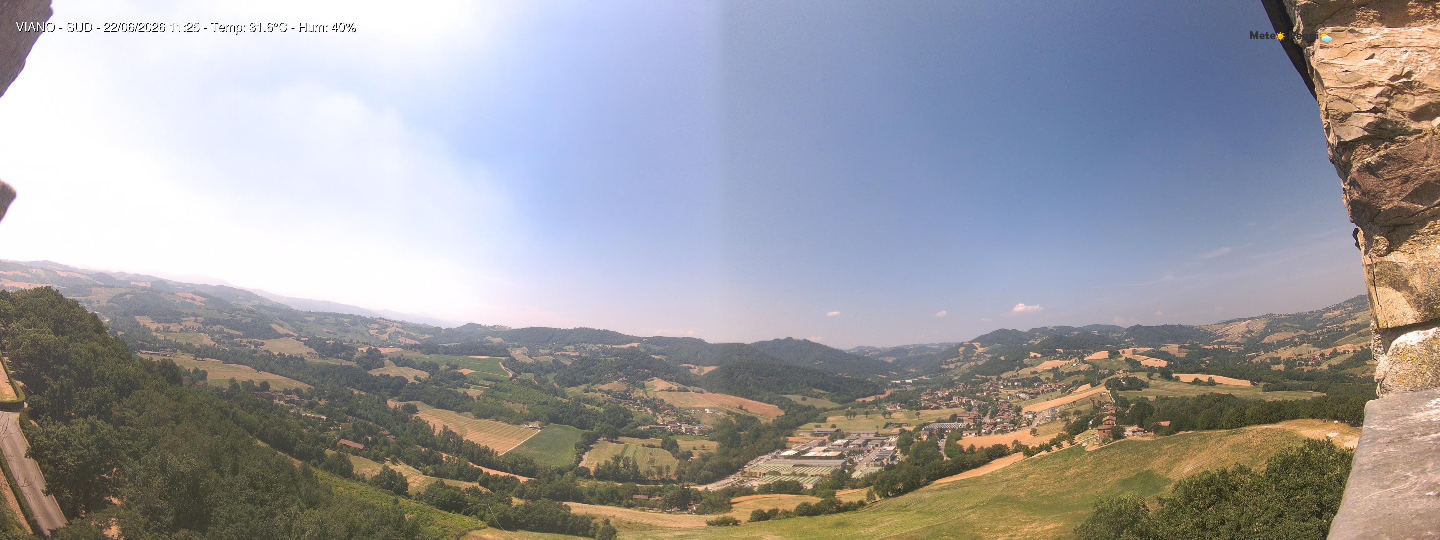 immagine della webcam nei dintorni di Cavriago: webcam Viano
