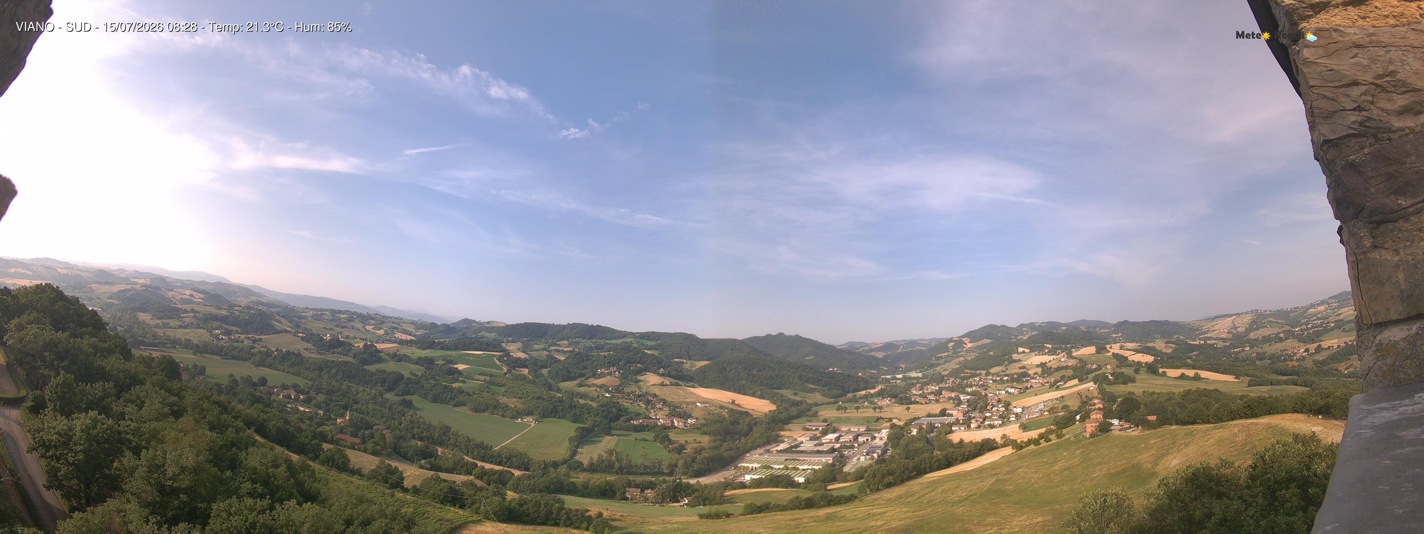 immagine della webcam nei dintorni di Carpineti: webcam Viano