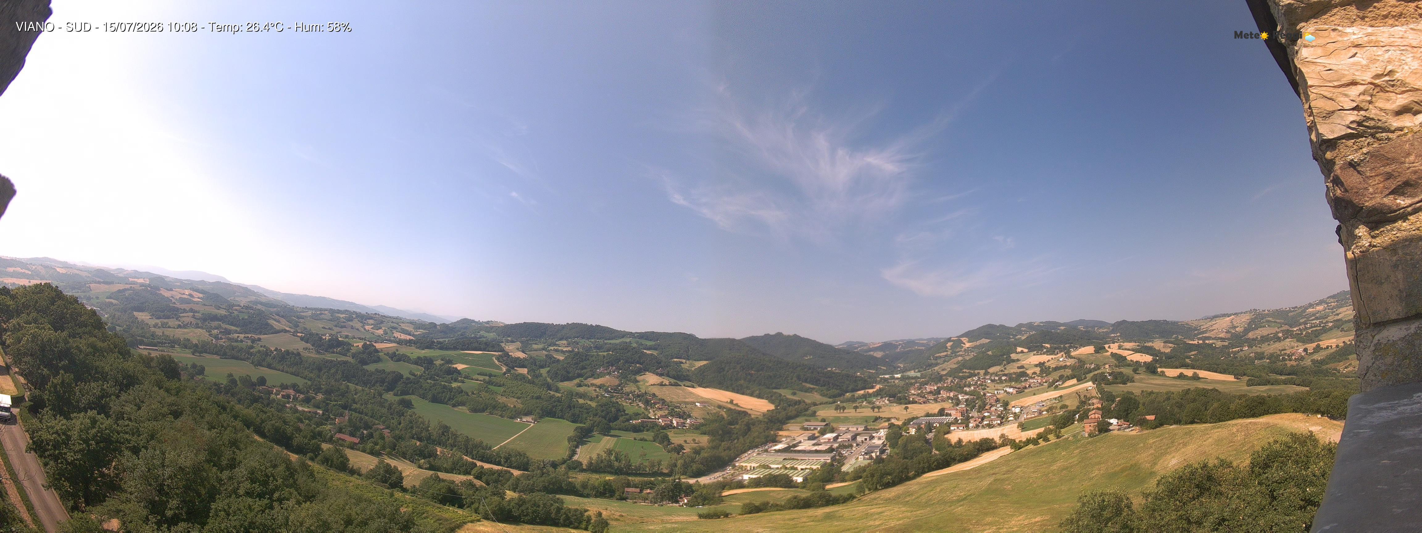 immagine della webcam nei dintorni di Toano: webcam Viano