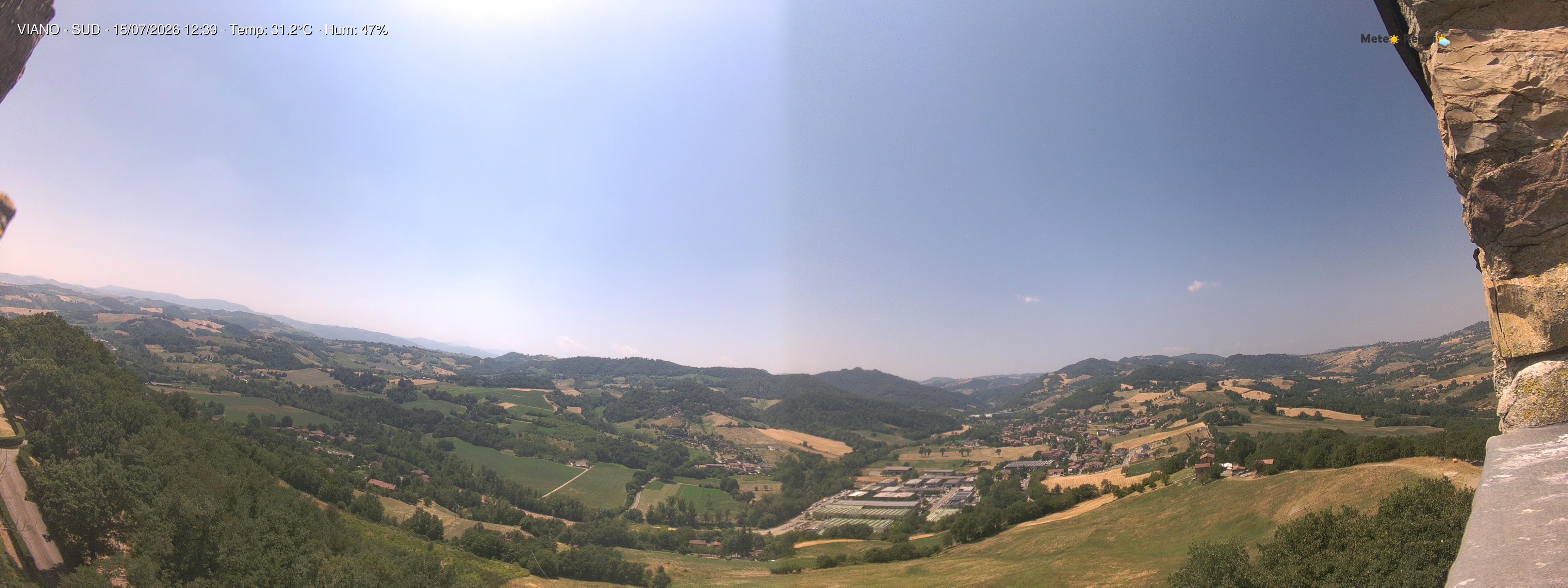 immagine della webcam nei dintorni di Castelnovo ne' Monti: webcam Viano