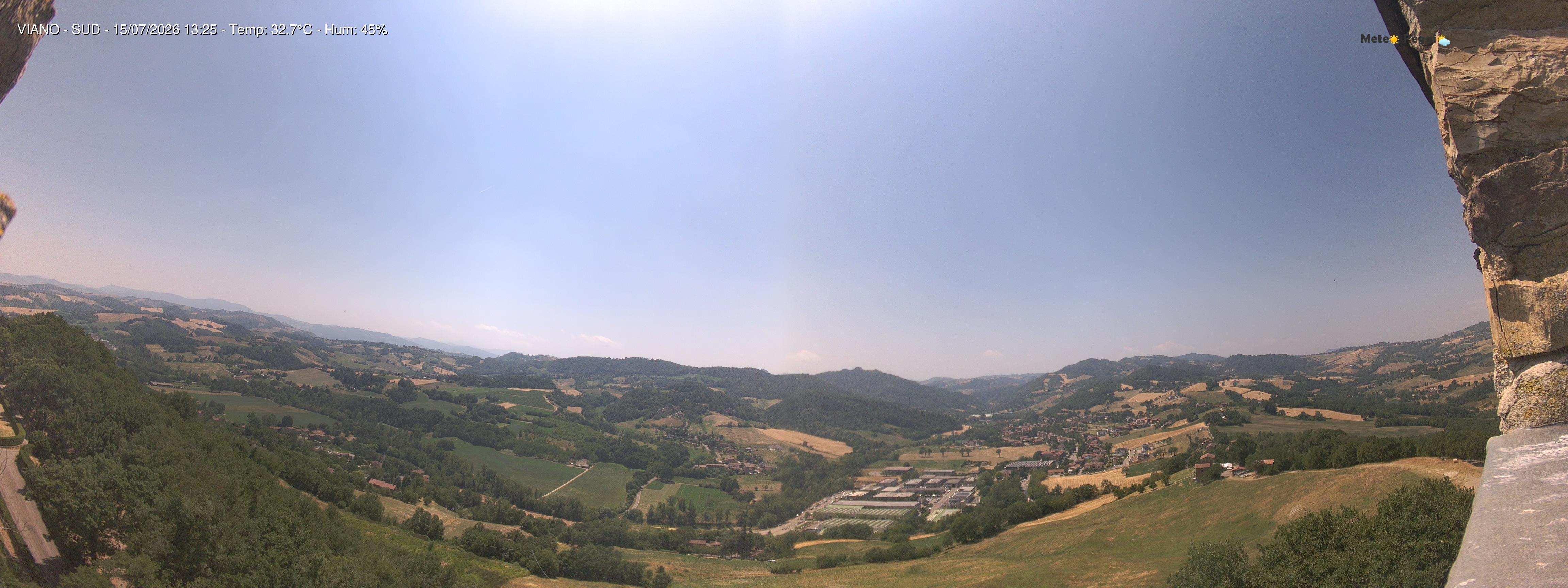 immagine della webcam nei dintorni di Castelnovo ne' Monti: webcam Viano
