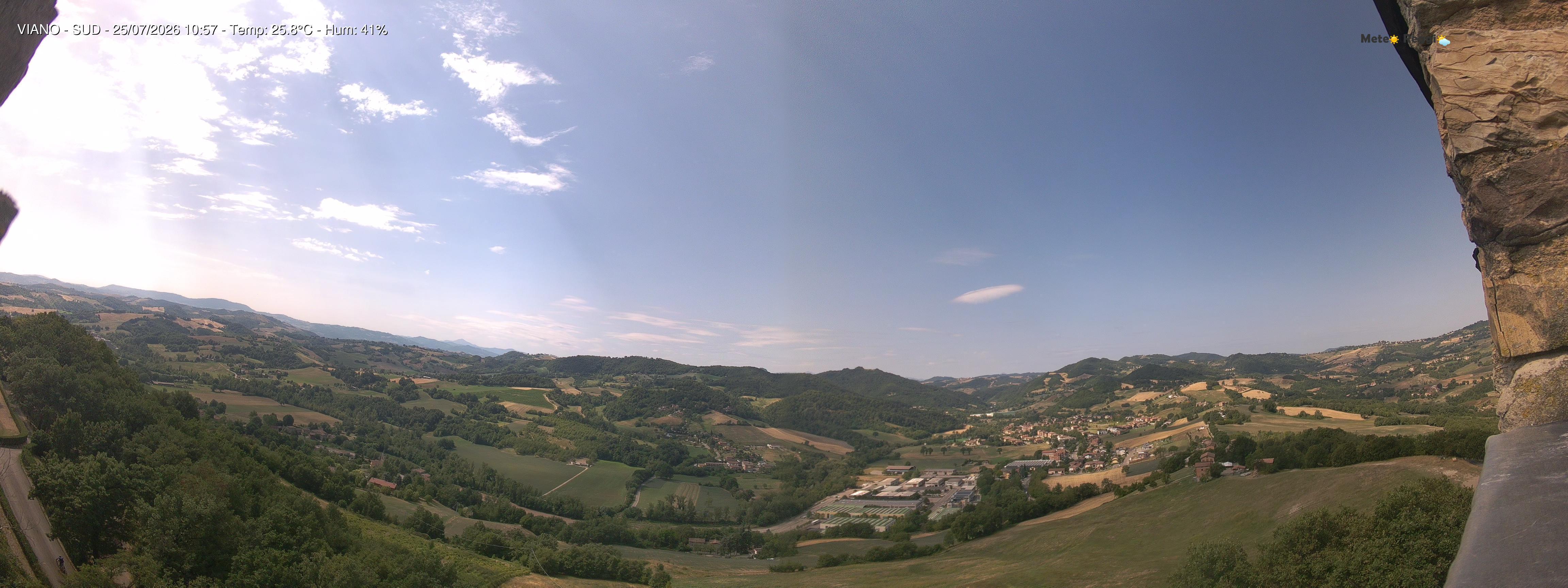 immagine della webcam nei dintorni di Prignano sulla Secchia: webcam Viano