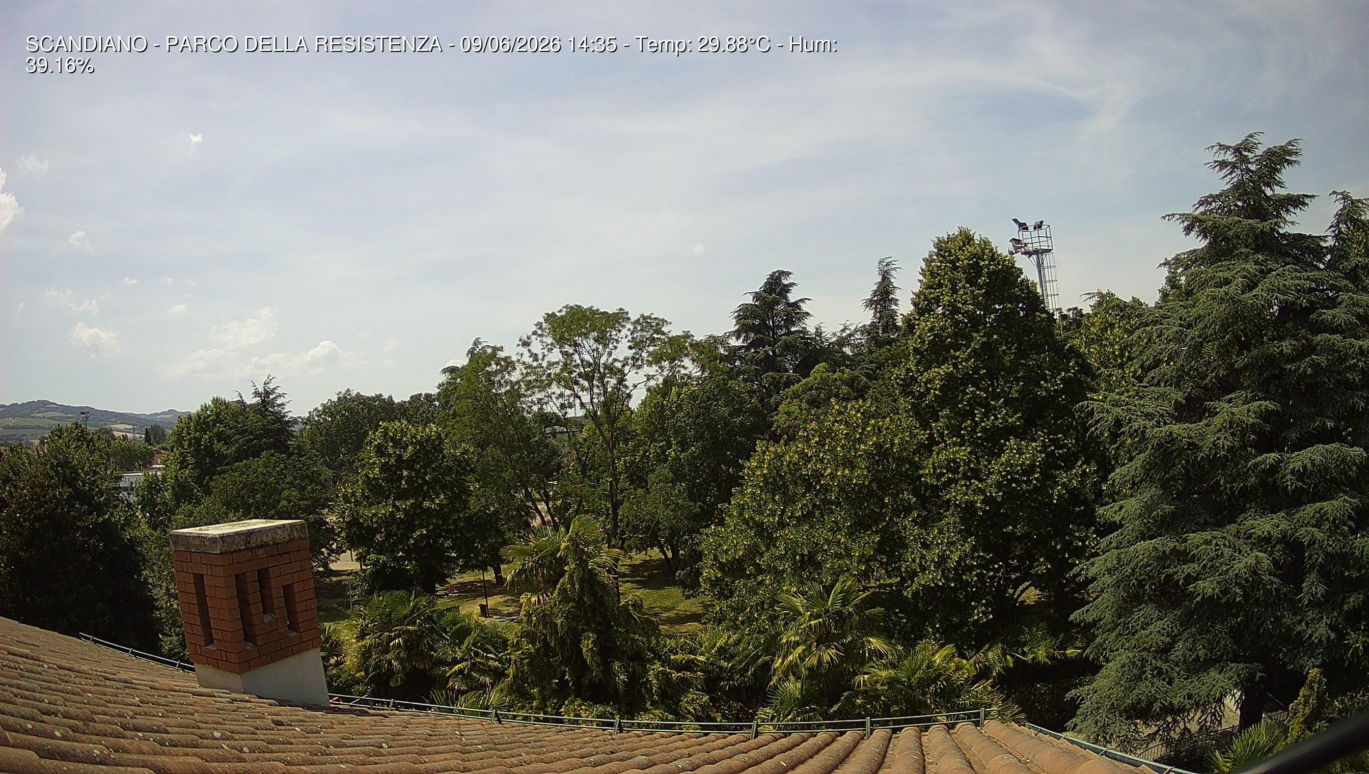 immagine della webcam nei dintorni di Rubiera: webcam Scandiano