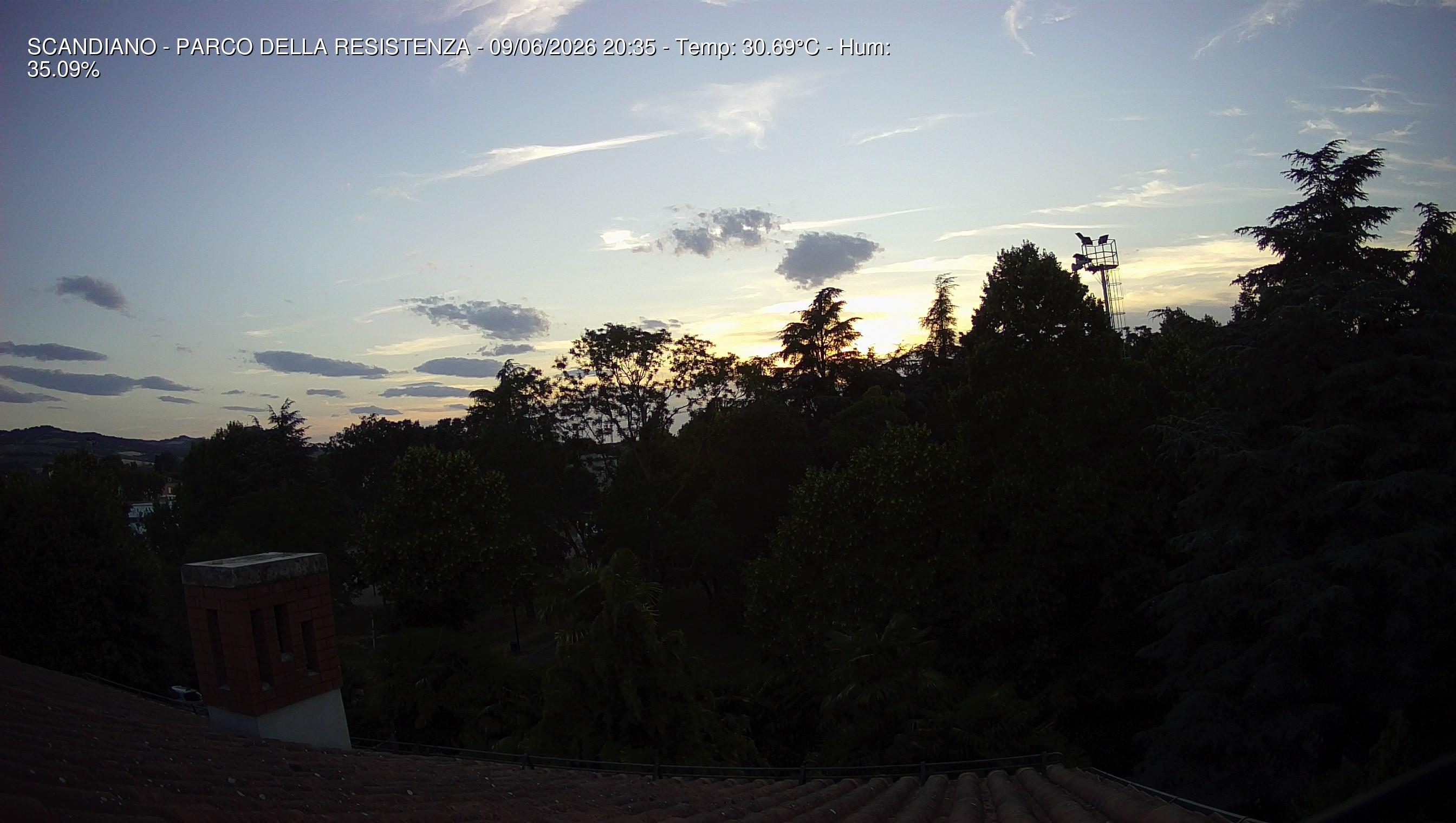 immagine della webcam nei dintorni di Modena: webcam Scandiano