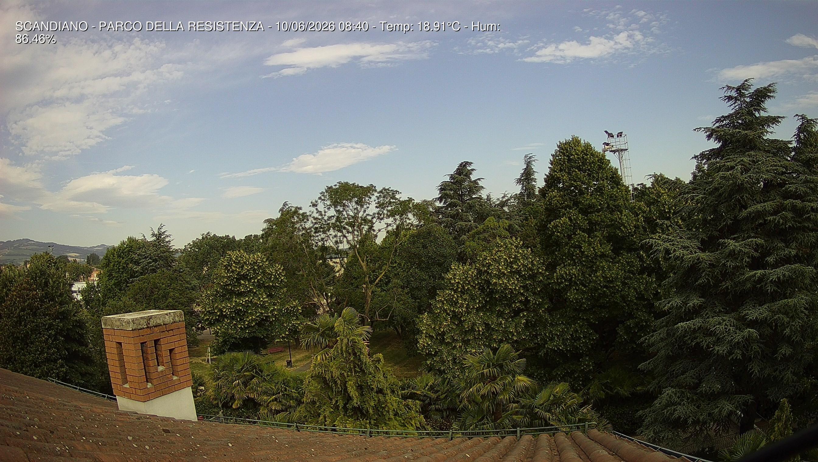 immagine della webcam nei dintorni di Viano: webcam Scandiano