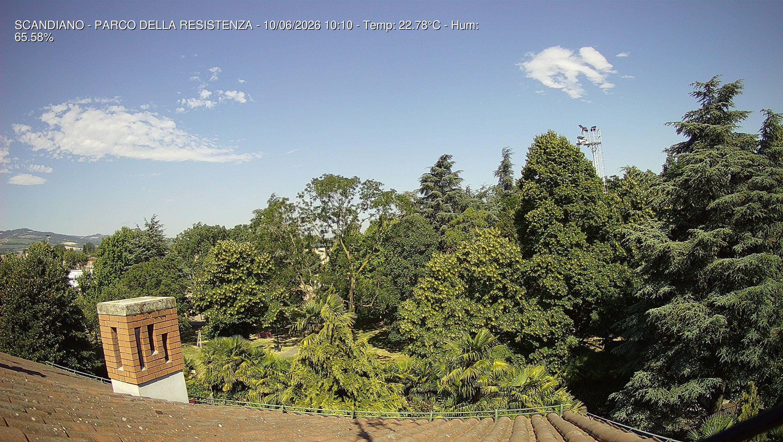 immagine della webcam nei dintorni di Reggio Emilia: webcam Scandiano