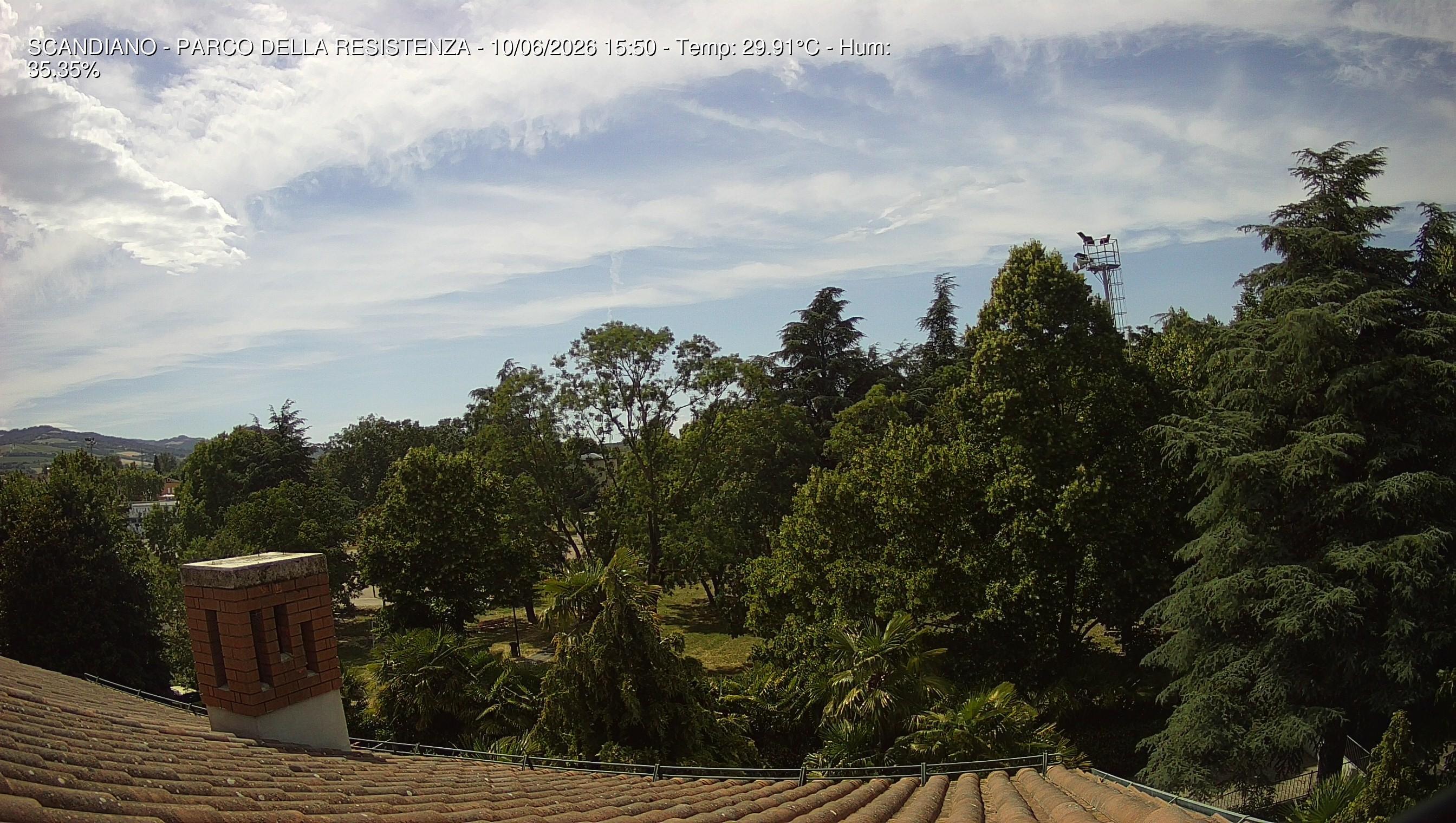 immagine della webcam nei dintorni di Campogalliano: webcam Scandiano