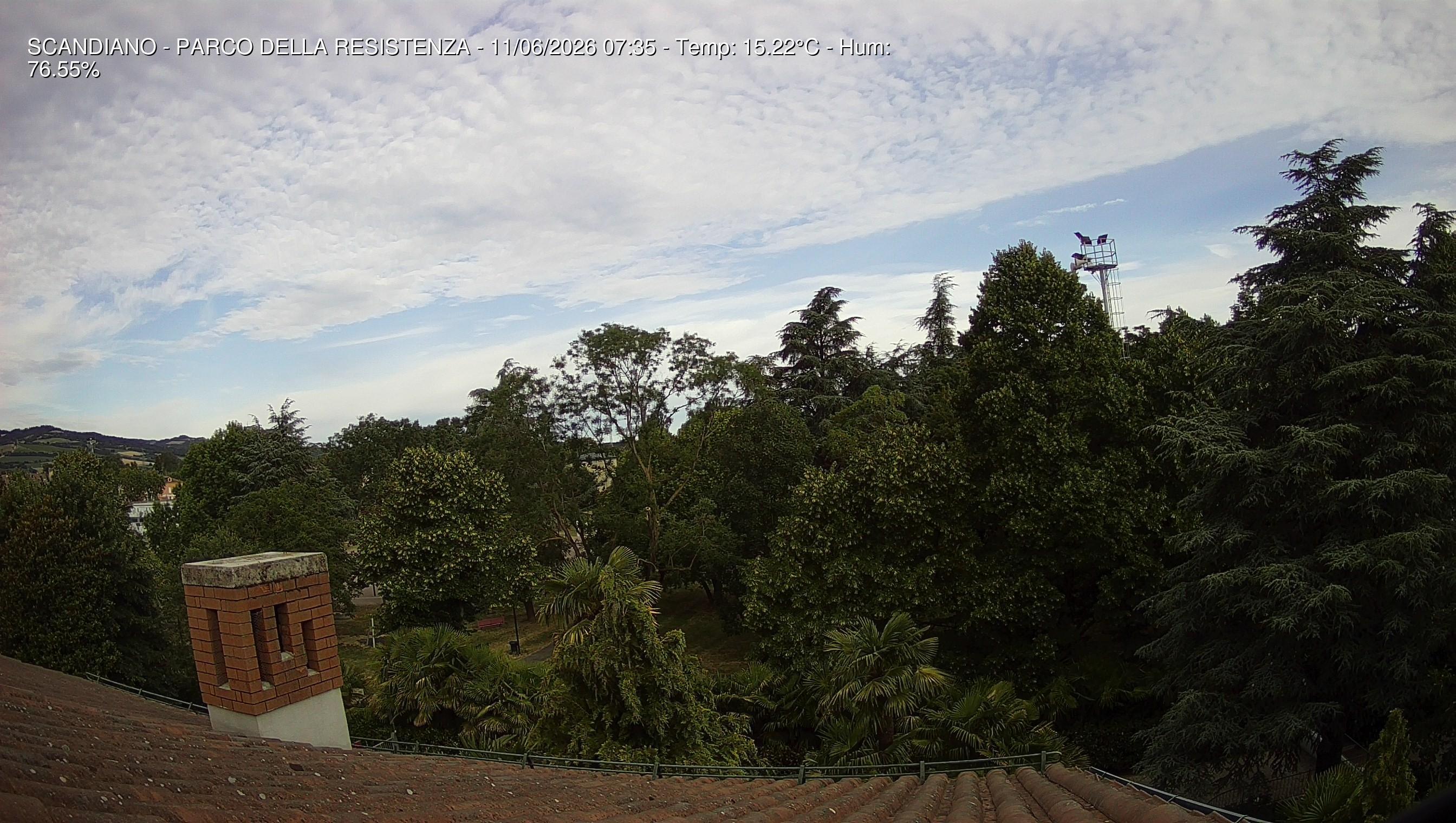 immagine della webcam nei dintorni di Sassuolo: webcam Scandiano