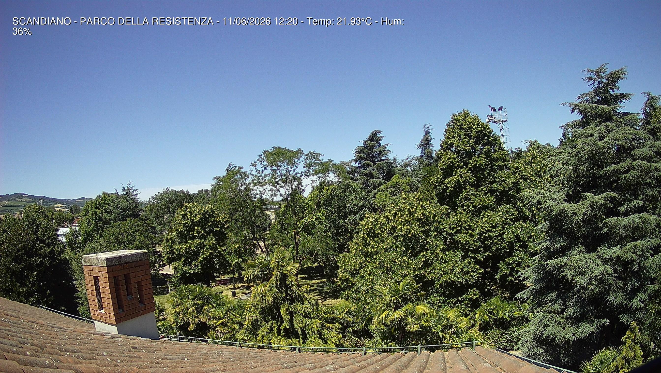 immagine della webcam nei dintorni di Sassuolo: webcam Scandiano
