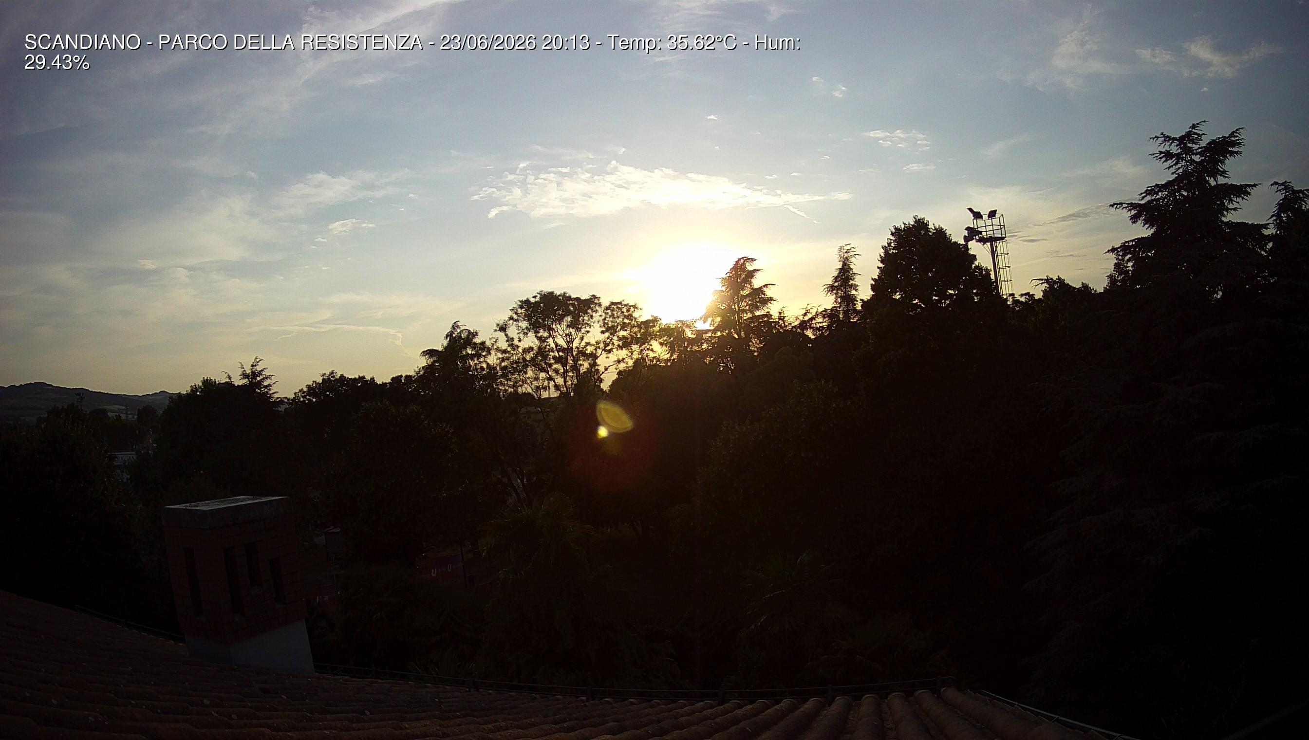 immagine della webcam nei dintorni di Reggio Emilia: webcam Scandiano