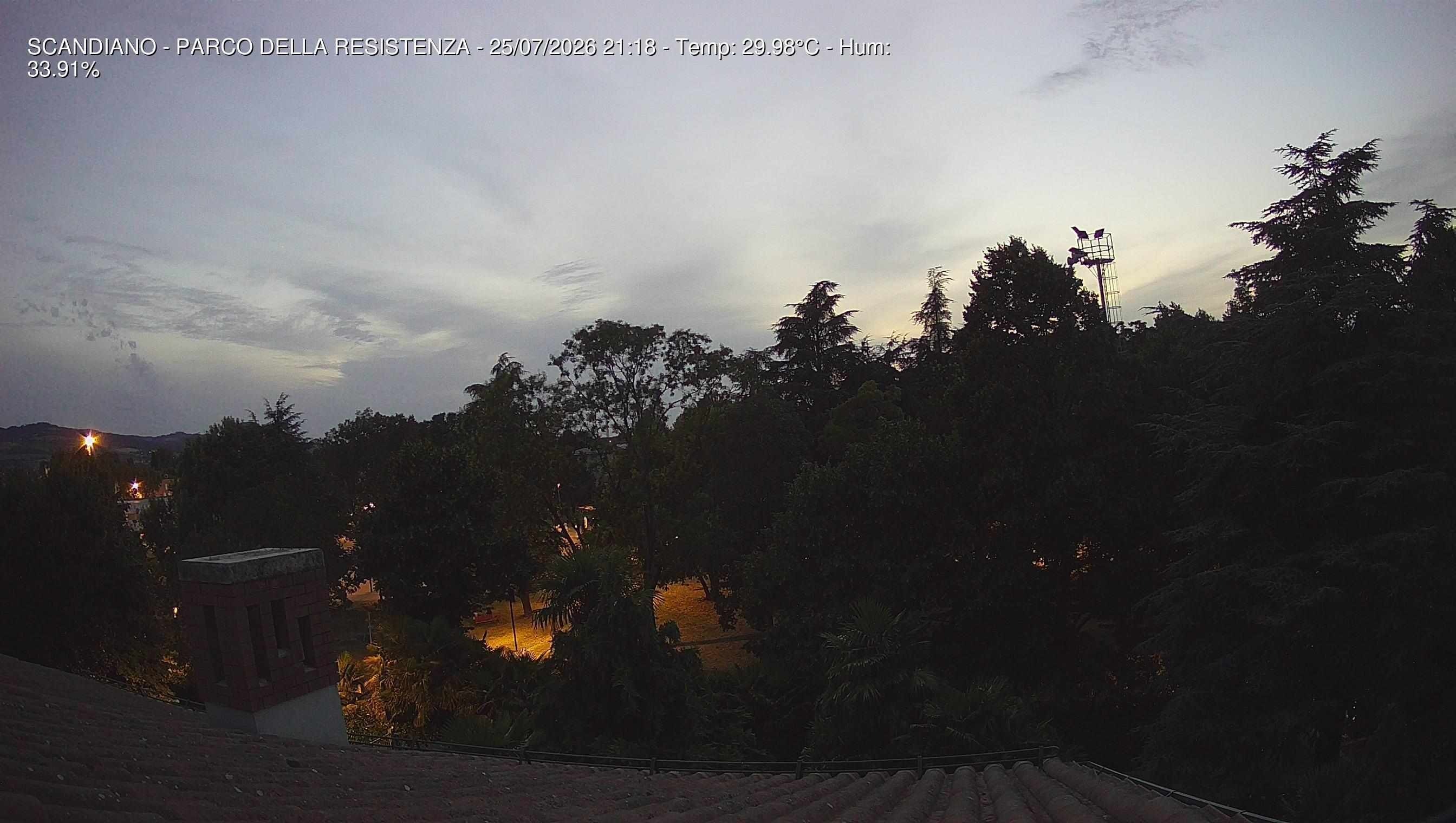 immagine della webcam nei dintorni di Correggio: webcam Scandiano
