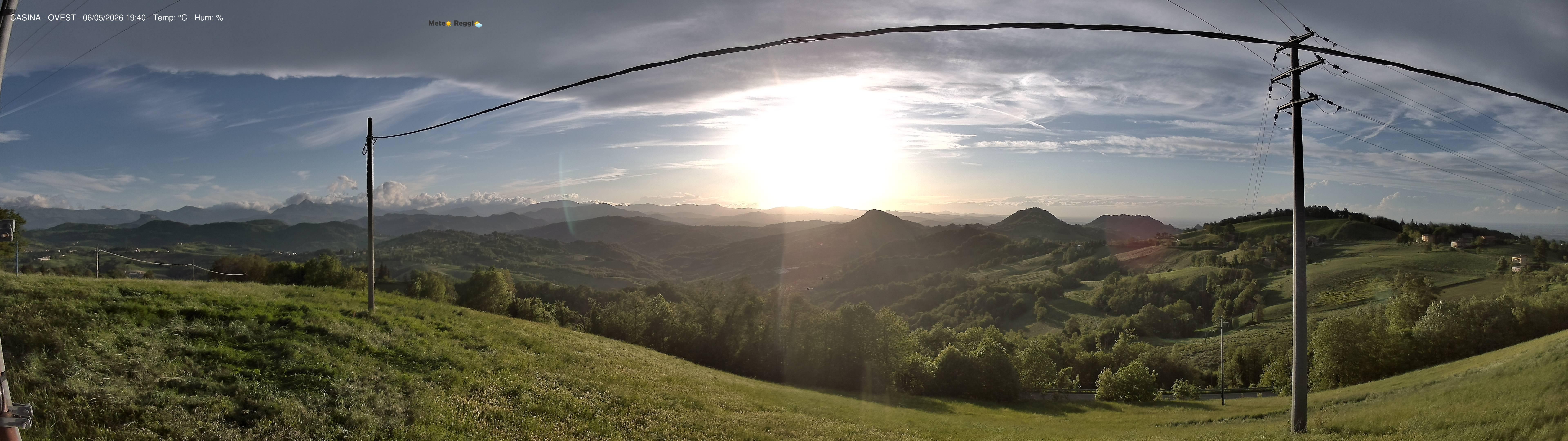 immagine della webcam nei dintorni di Cavriago: webcam Casina