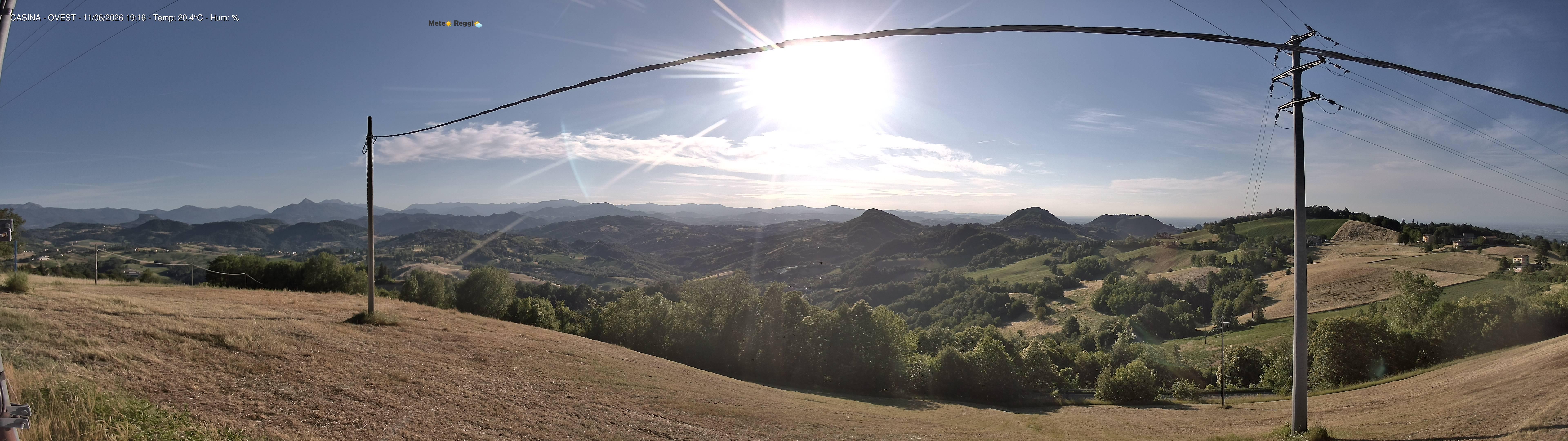 immagine della webcam nei dintorni di Castelnovo ne' Monti: webcam Casina