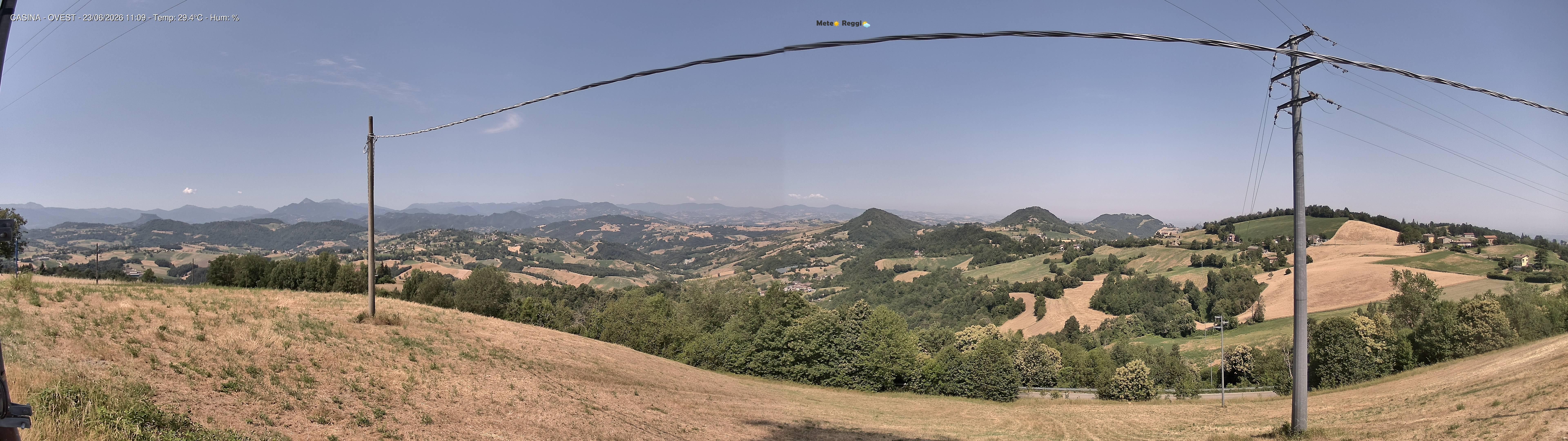 immagine della webcam nei dintorni di Trefiumi: webcam Casina