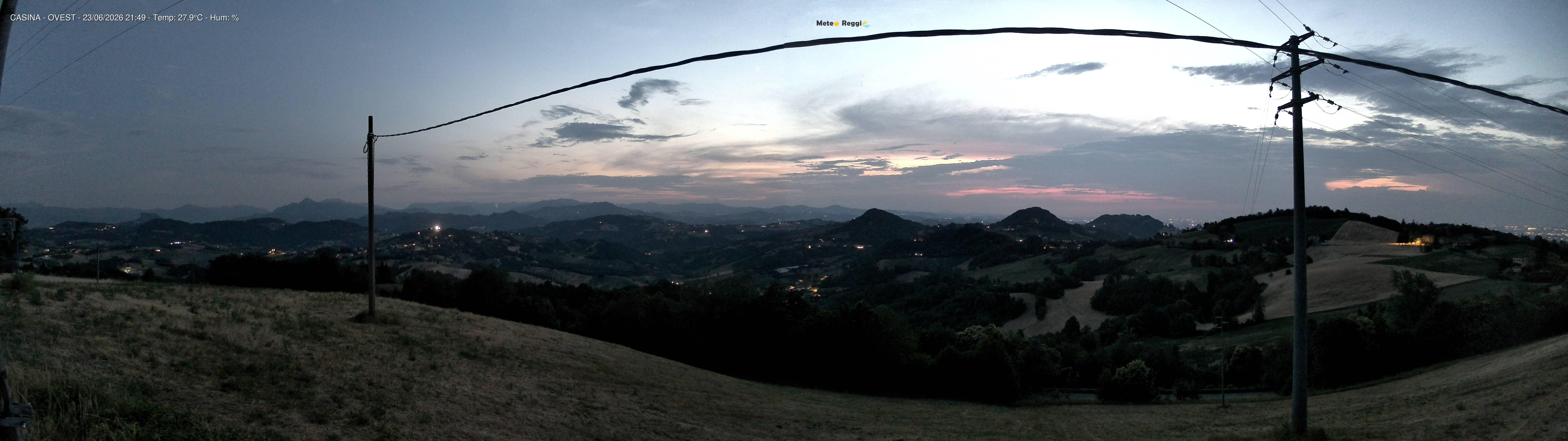 immagine della webcam nei dintorni di Quattro Castella: webcam Casina