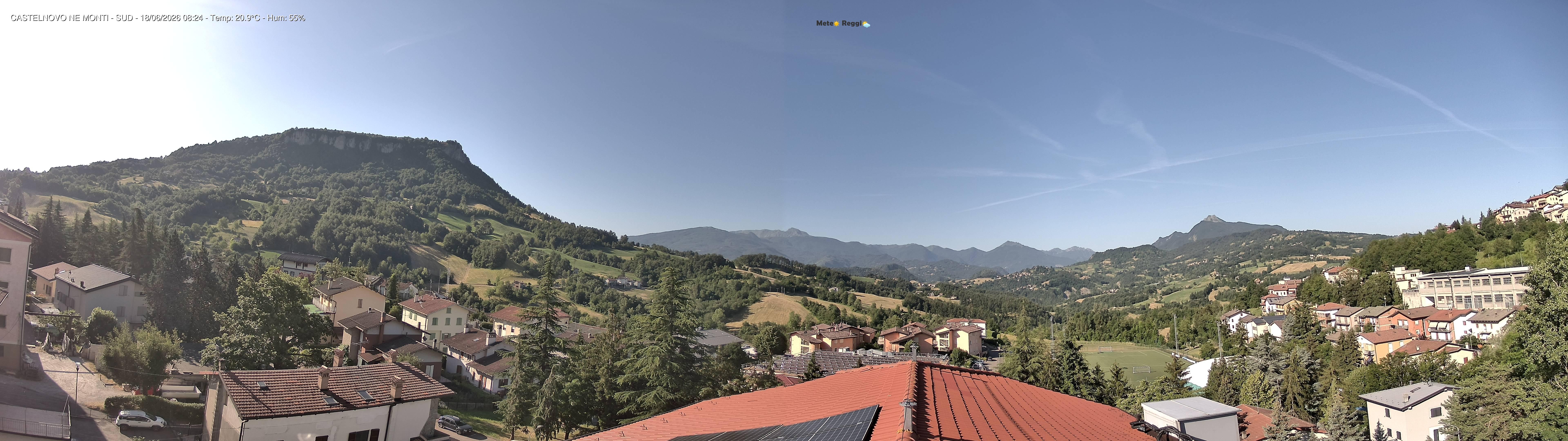 immagine della webcam nei dintorni di Cerreto Laghi: webcam Castelnovo ne' Monti
