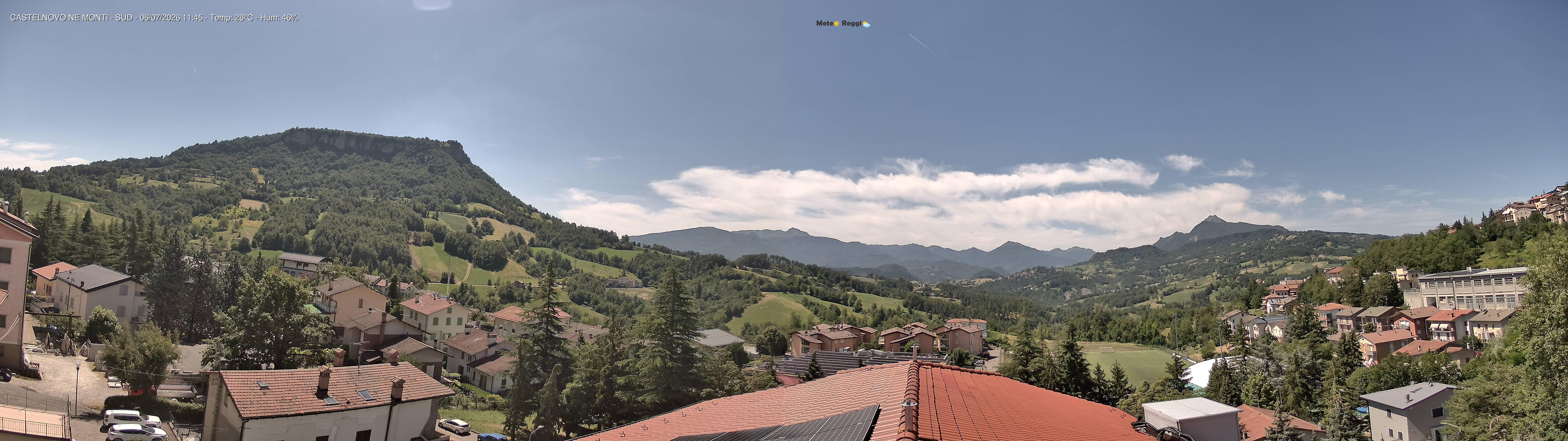 immagine della webcam nei dintorni di Febbio: webcam Castelnovo ne' Monti