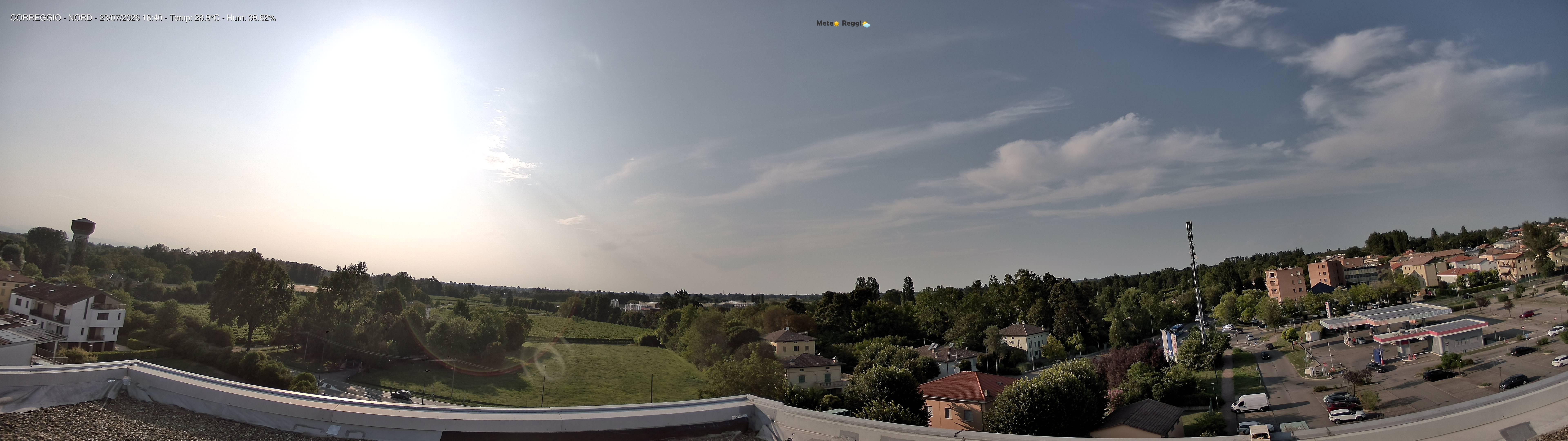 immagine della webcam nei dintorni di Novi di Modena: webcam Correggio