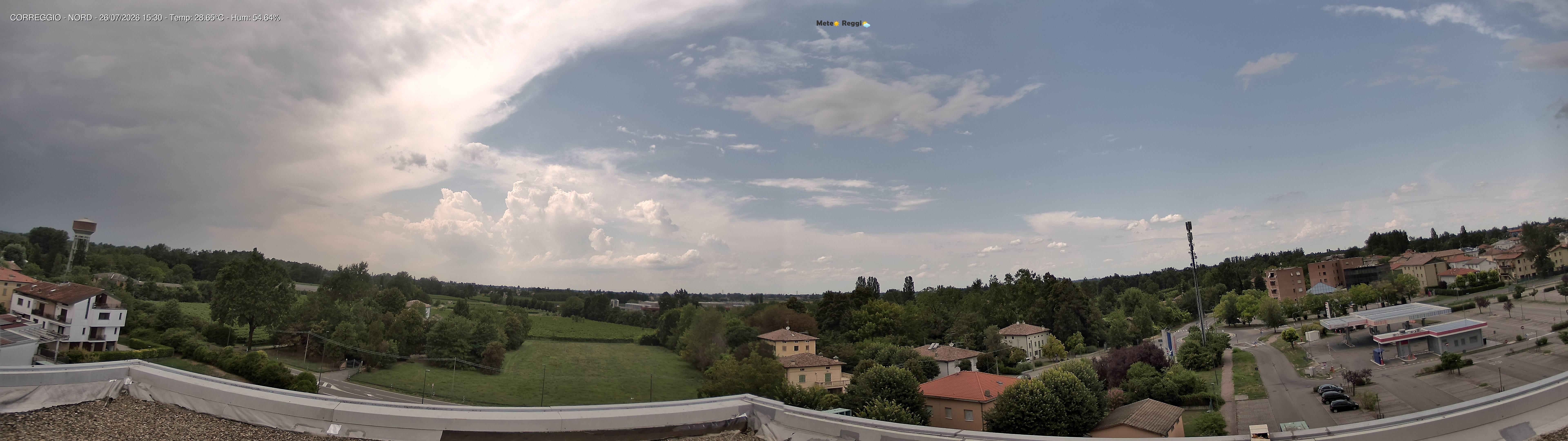 immagine della webcam nei dintorni di Suzzara: webcam Correggio