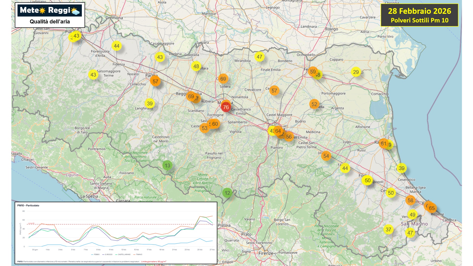 Bollettino del 28 febbraio 2026