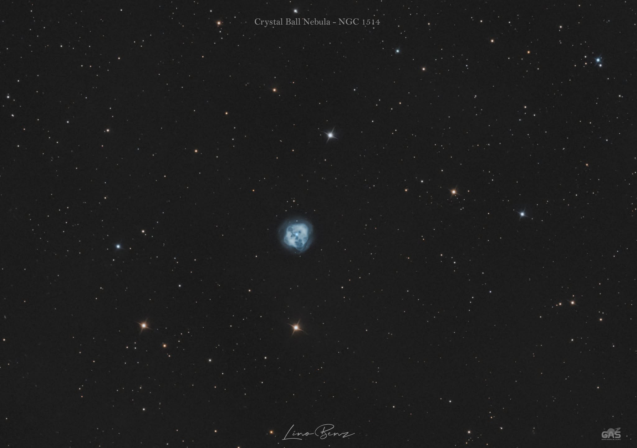 NGC 1514 Crystal Ball Nebula