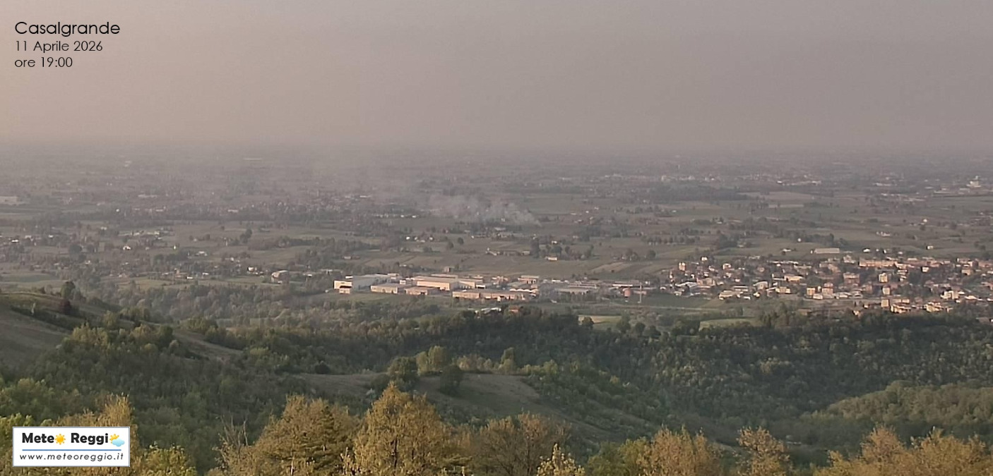 Meteo Reggio "apre gli occhi" su Casalgrande: ecco la 16ª webcam!