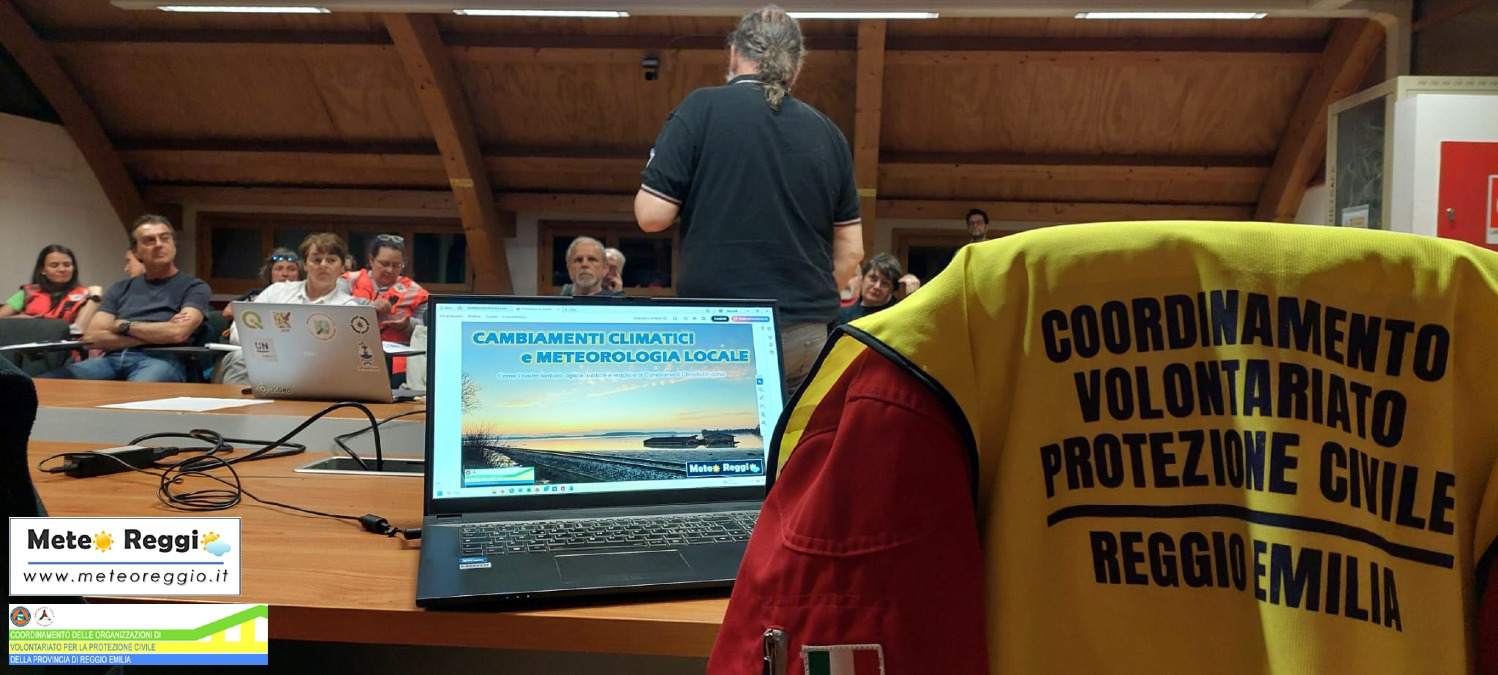 Meteo Reggio e Protezione Civile: la formazione al servizio del territorio
