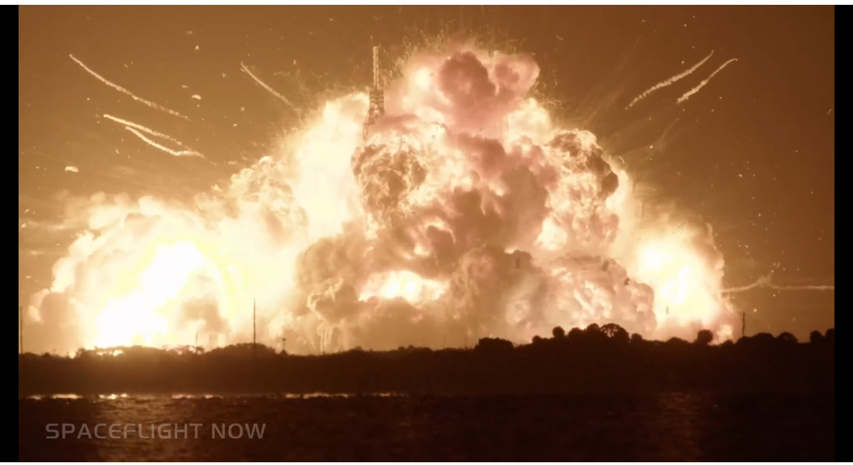 Tempesta sulla Space Coast: esplode il New Glenn di Blue Origin. E per Artemis la strada si fa in salita