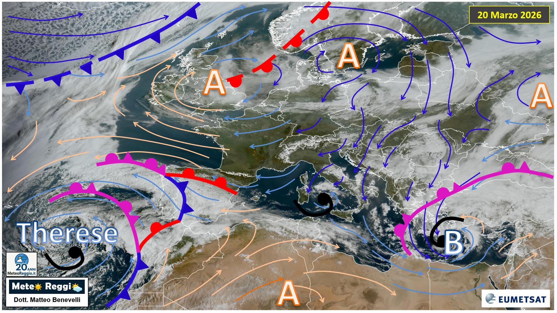 Immagine satellitare 20 marzo 2026