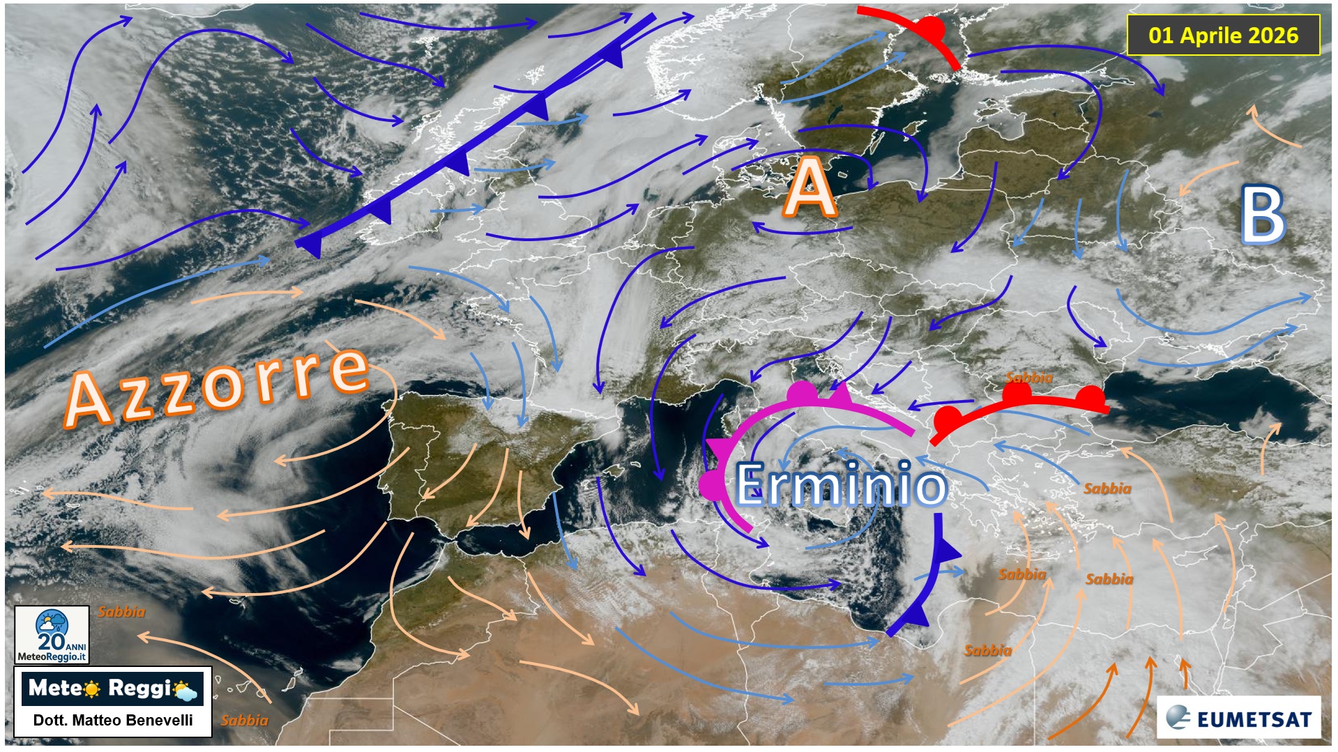 Immagine satellitare 01 aprile 2026