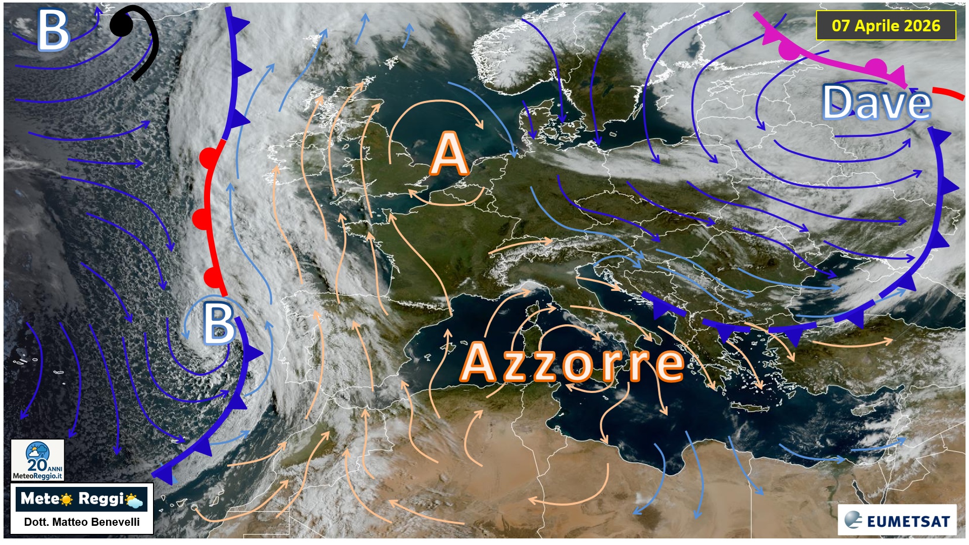 Immagine satellitare 07 aprile 2026