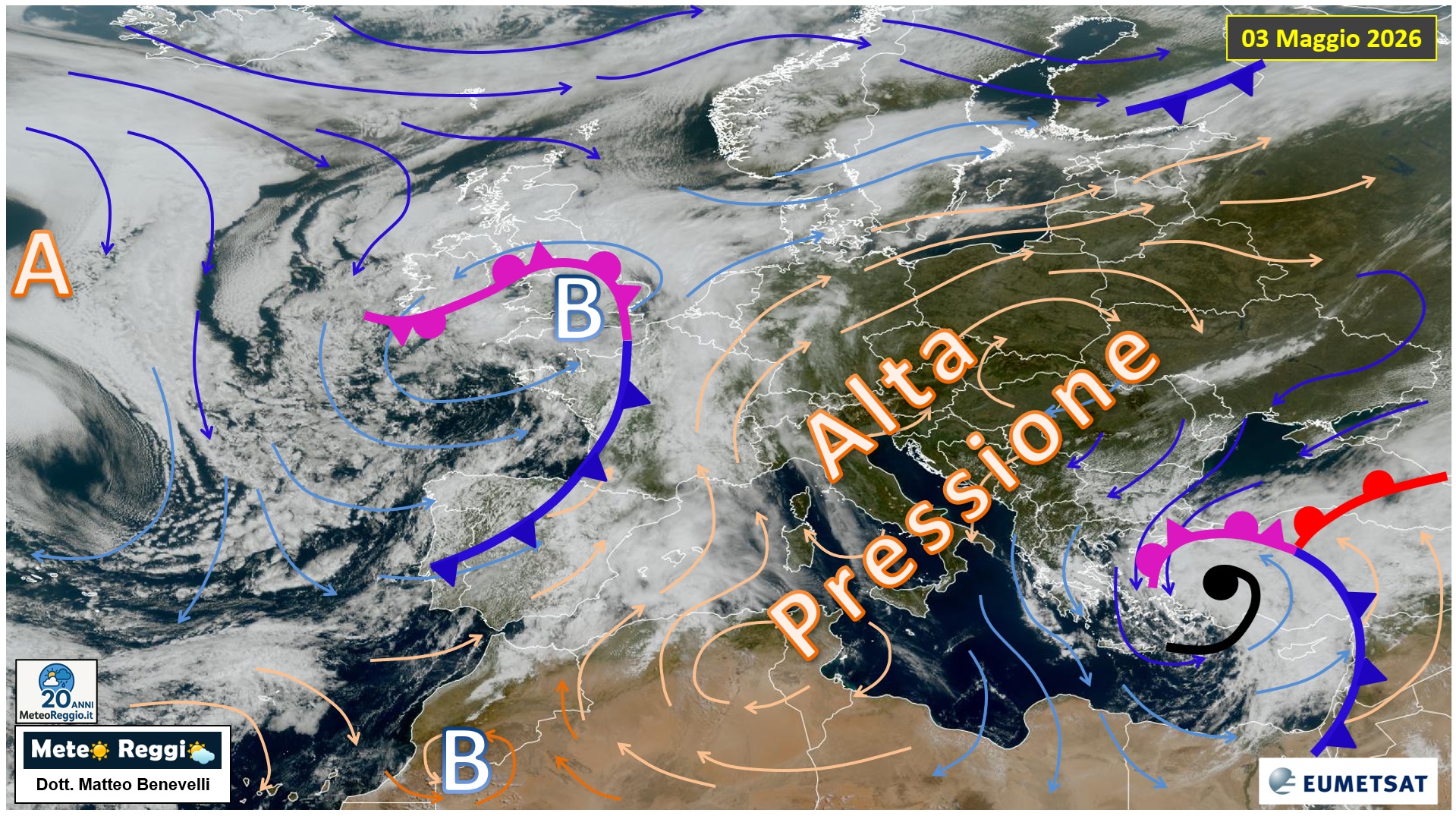 Immagine satellitare 03 maggio 2026