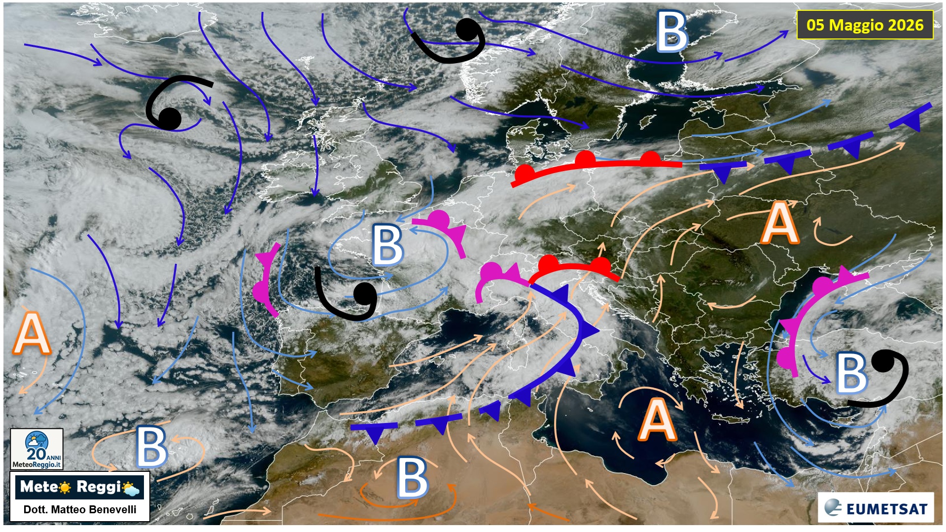 Immagine satellitare 05 maggio 2026