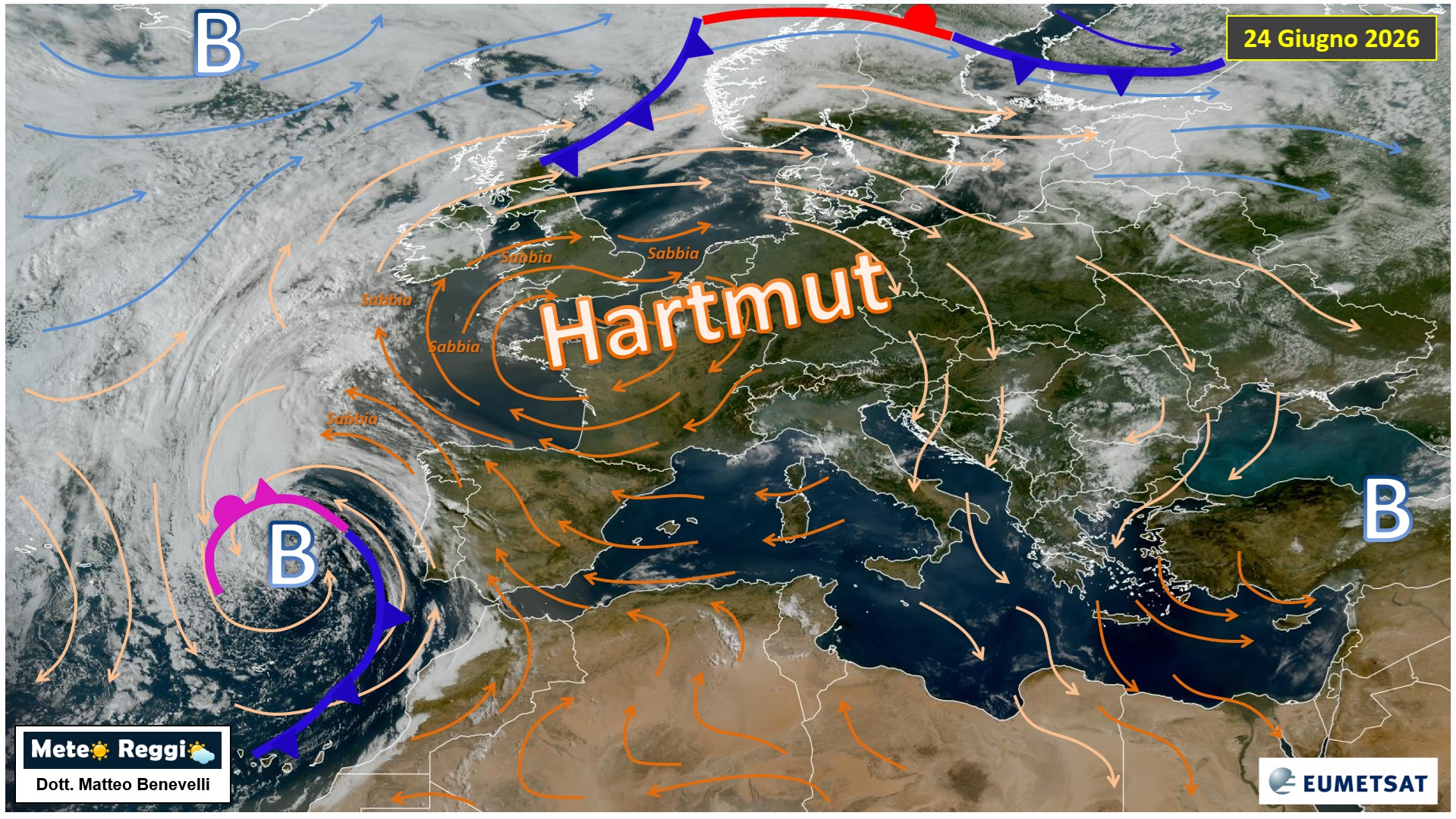 Immagine satellitare 24 giugno 2026