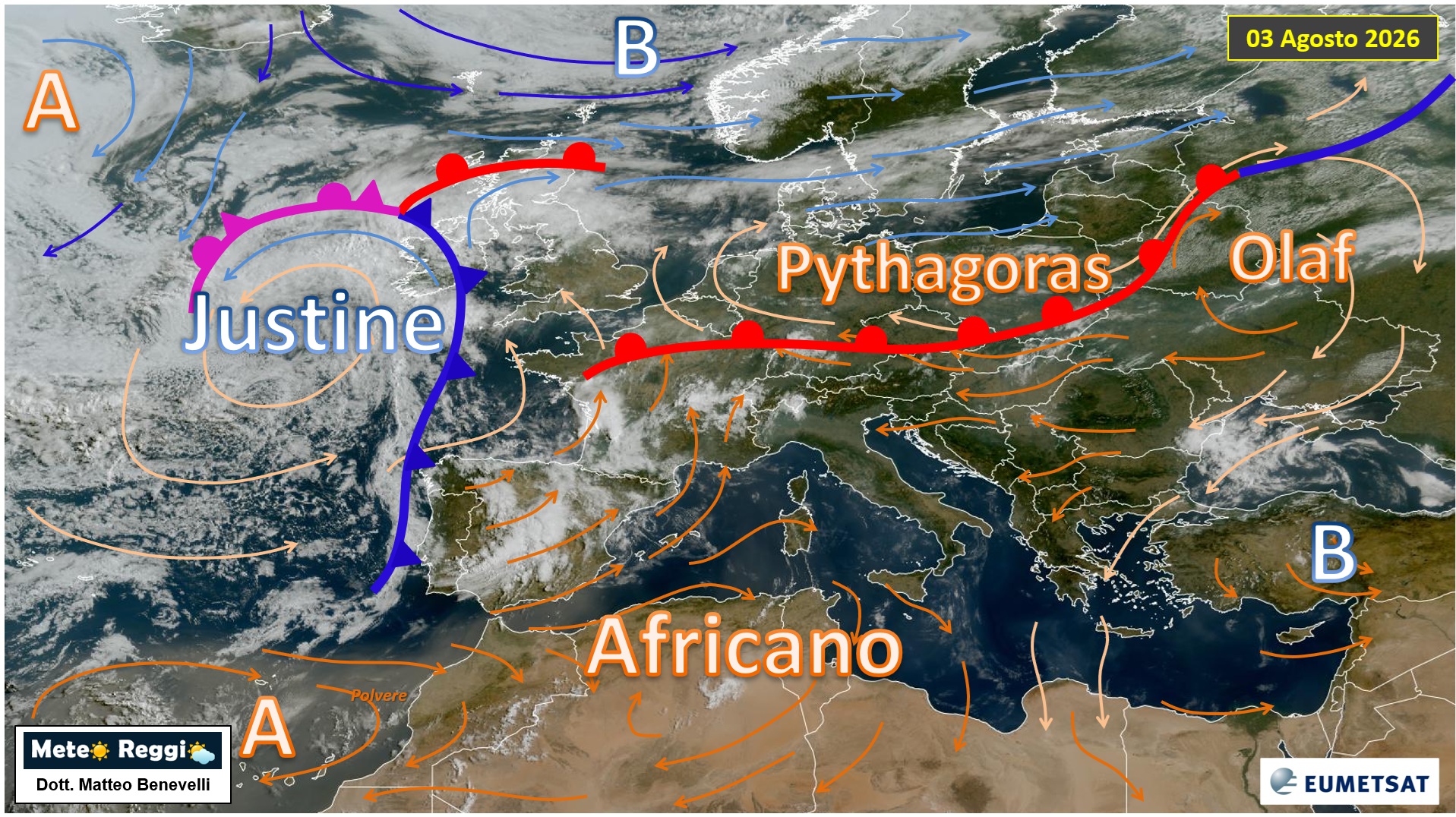 Immagine satellitare 03 agosto 2026