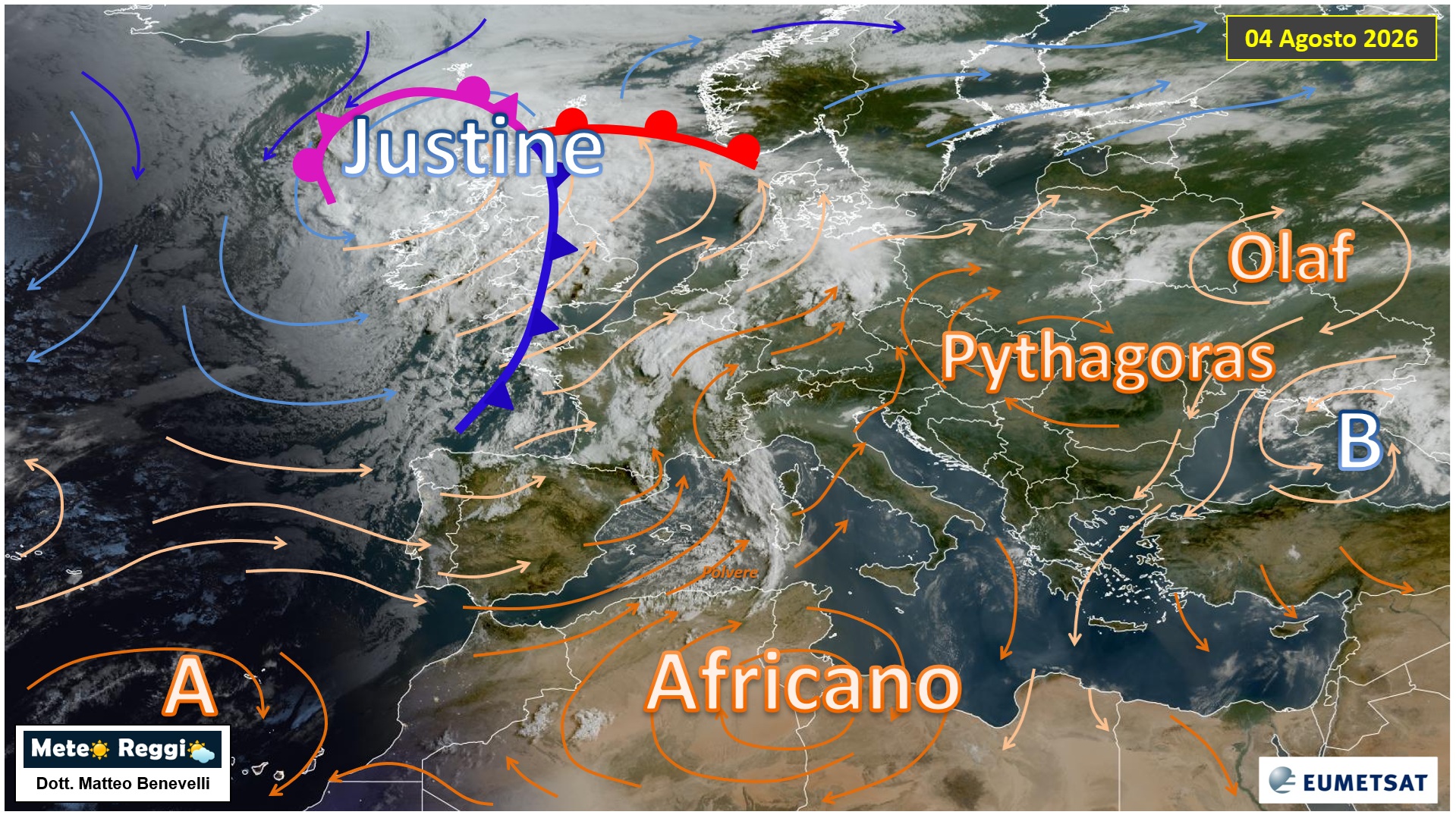Immagine satellitare 04 agosto 2026