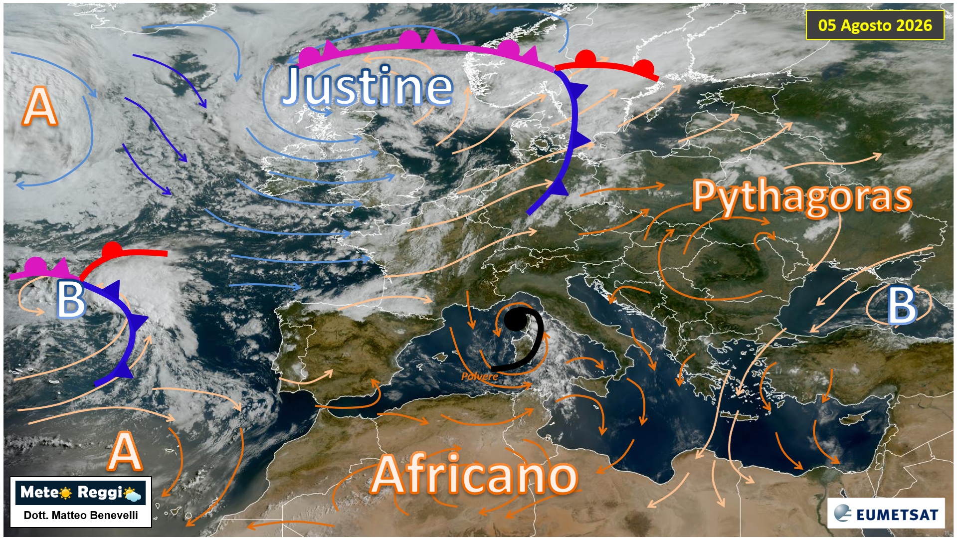 Immagine satellitare 05 agosto 2026
