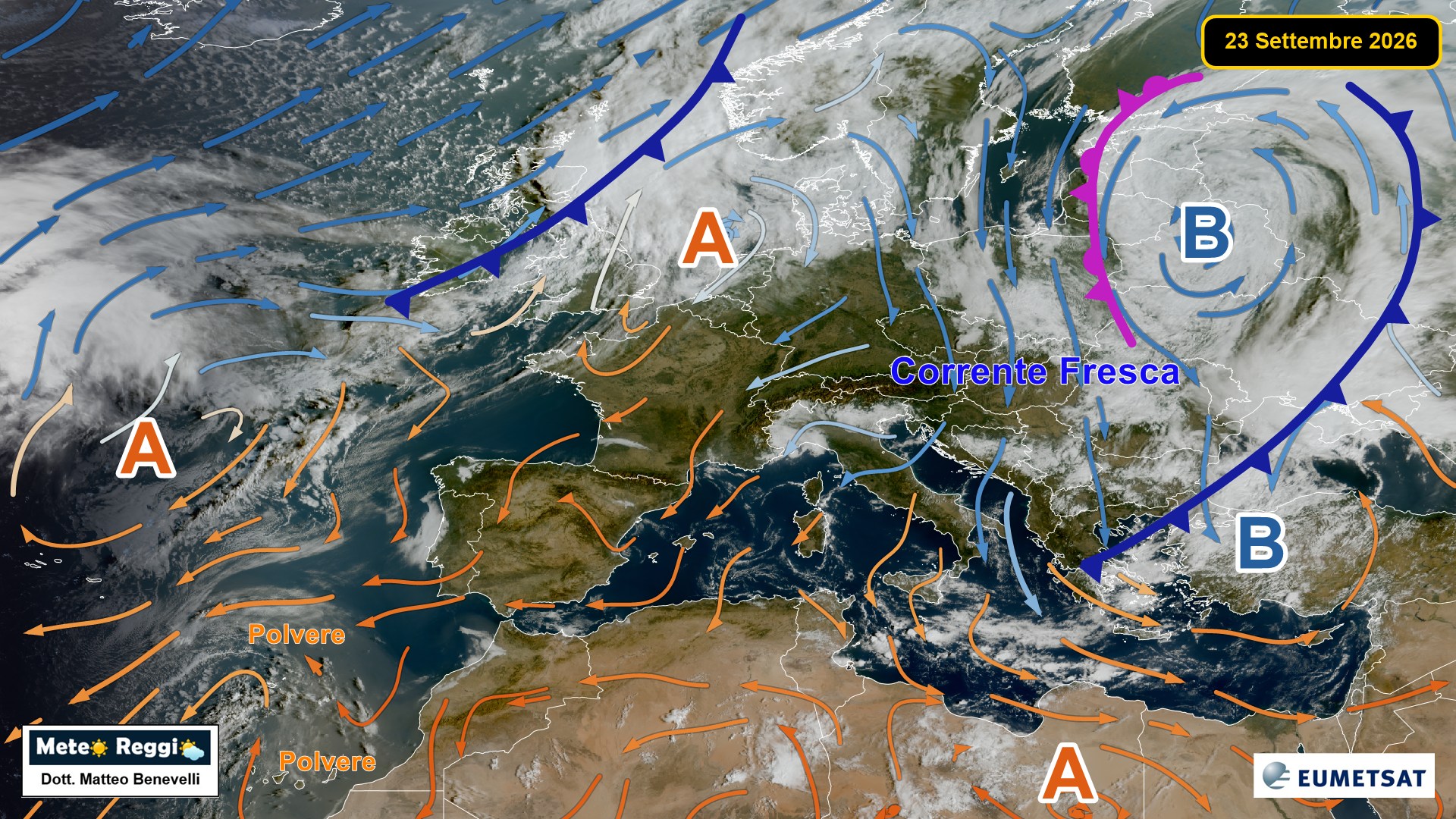 Immagine satellitare 23 settembre 2026