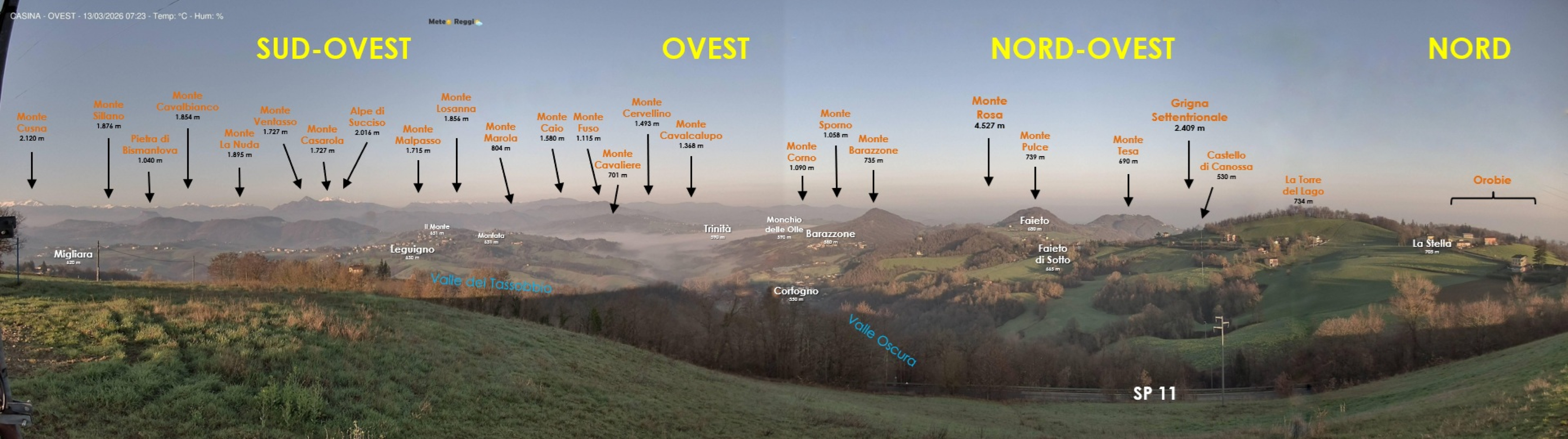 Nuova Webcam - Monte Stella