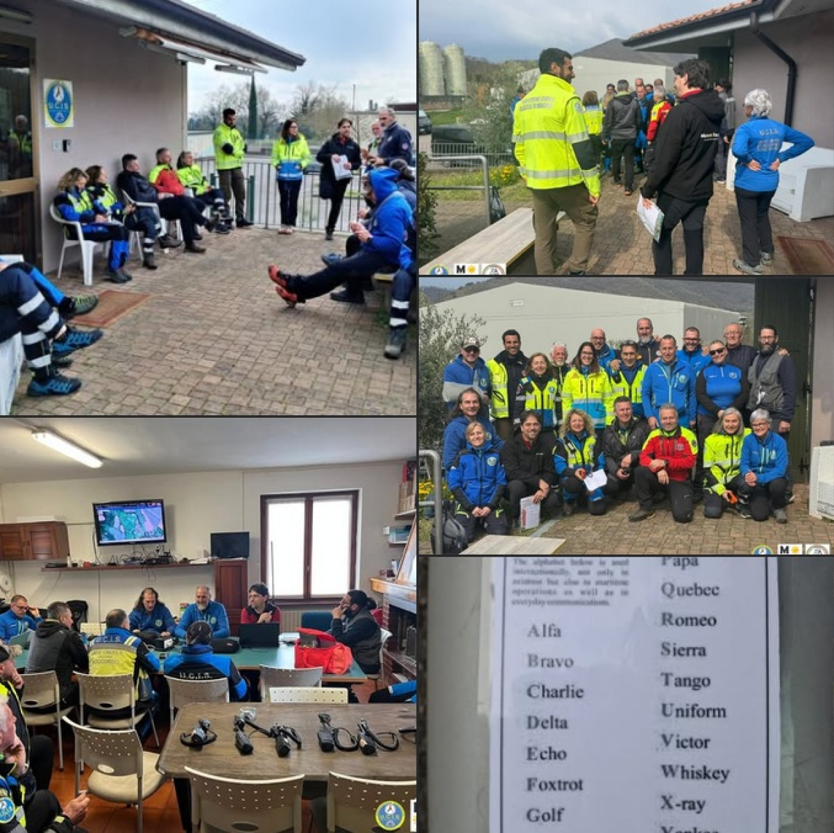 Docenze per l'Associazione Nazionale Unità Cinofile Italiane da Soccorso UCIS