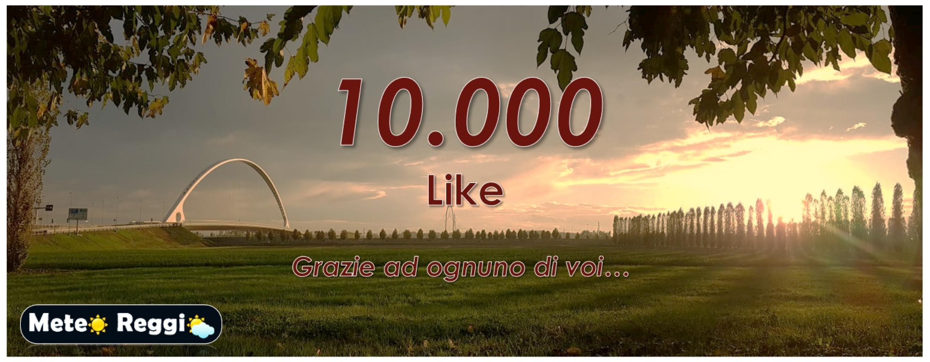 Giornata per noi molto simbolica, sui social raggiungiamo i 10.000 like
