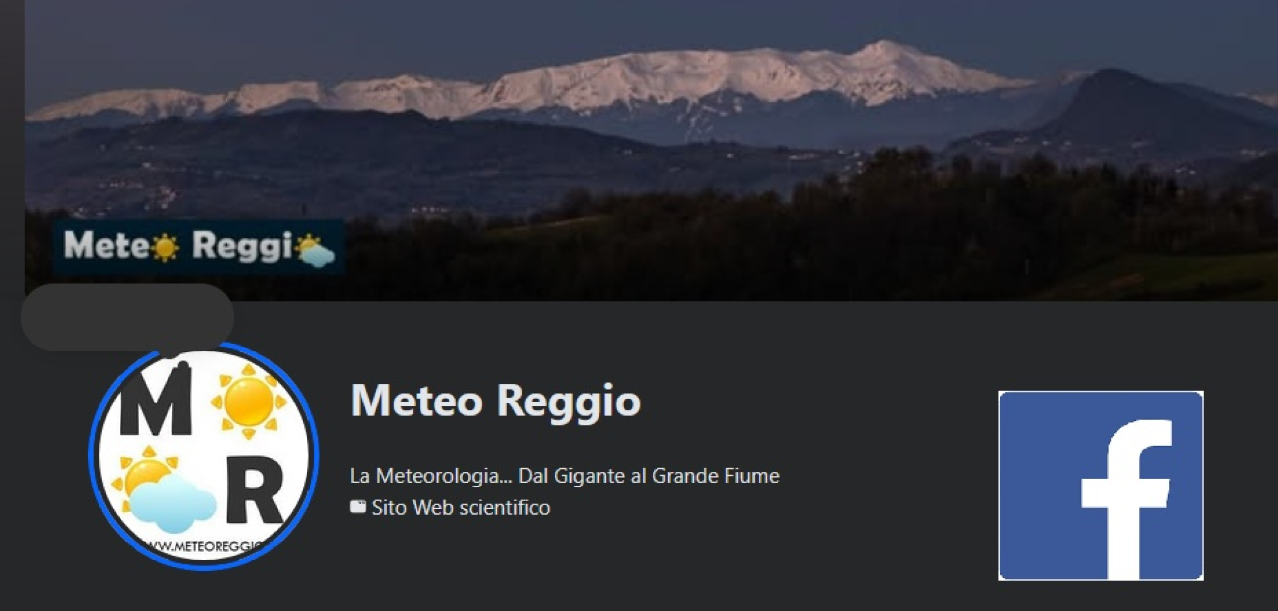 Nasce la pagina Facebook di Meteo Reggio